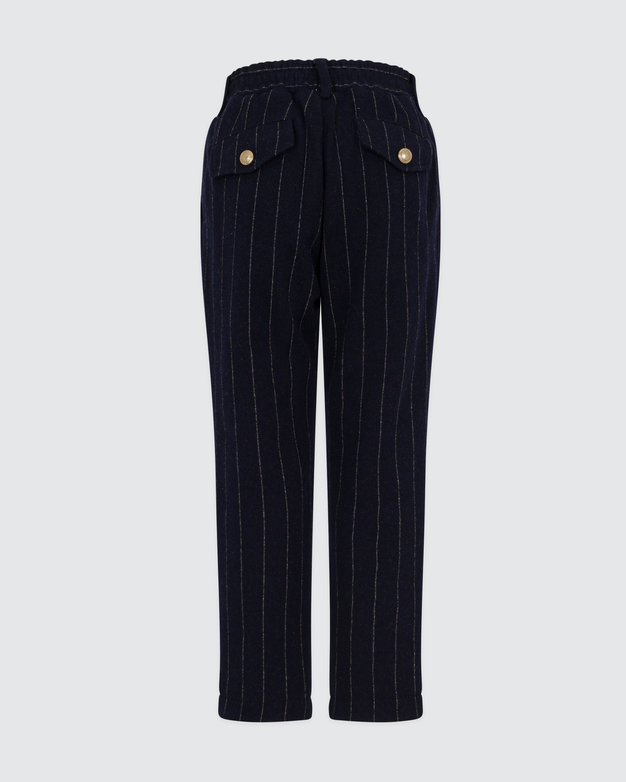POLYESTER VISCOSE TROUSERS