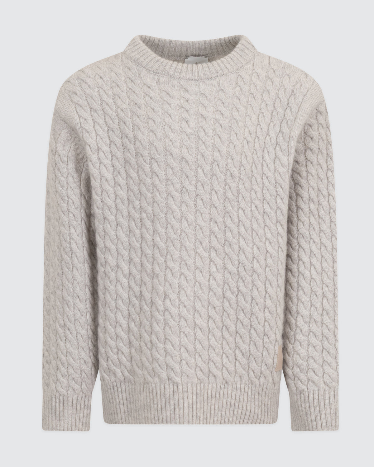 MAGLIA GIROCOLLO LANA E VISCOSA KIDS
