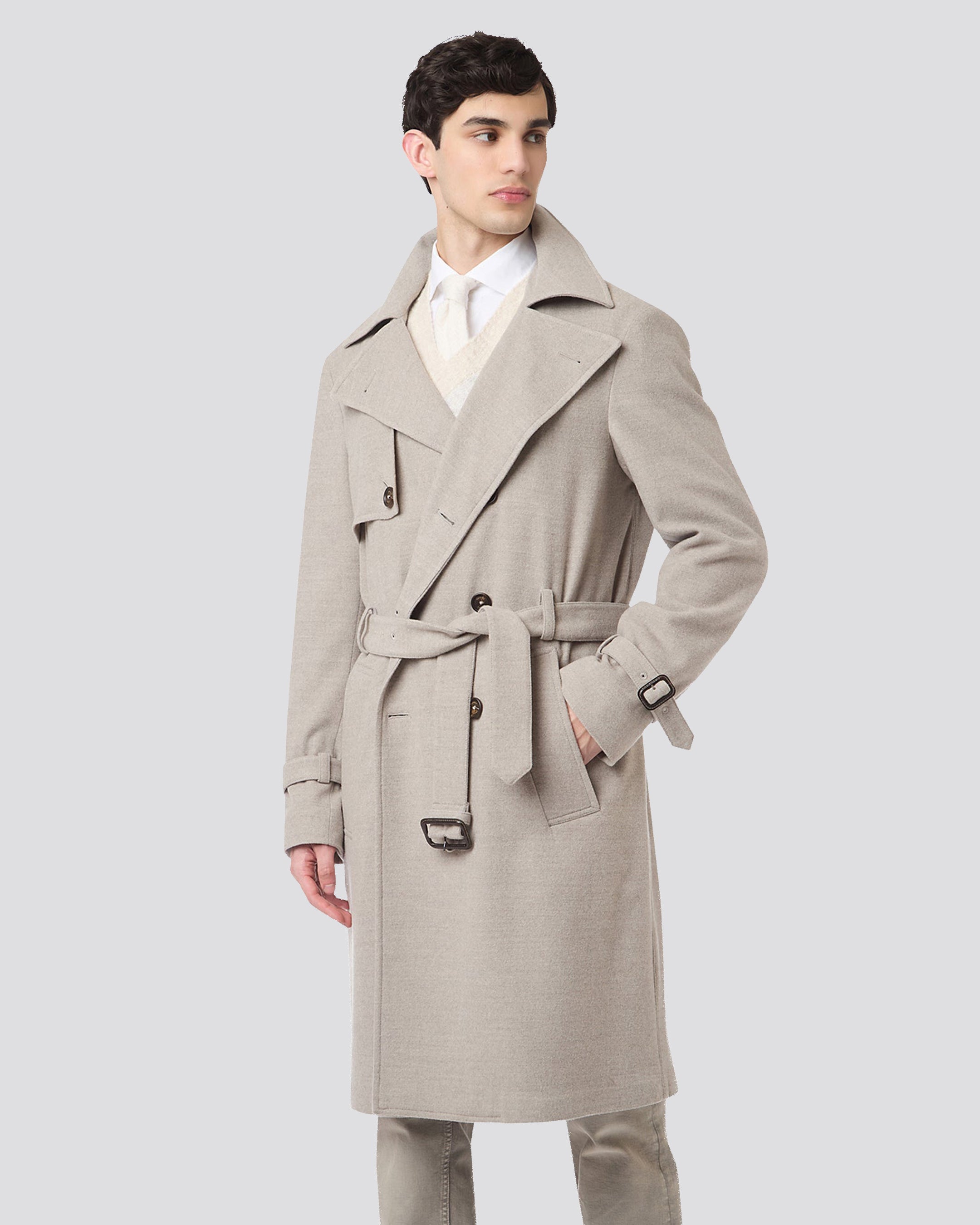 DOUBLE BREASTED COAT