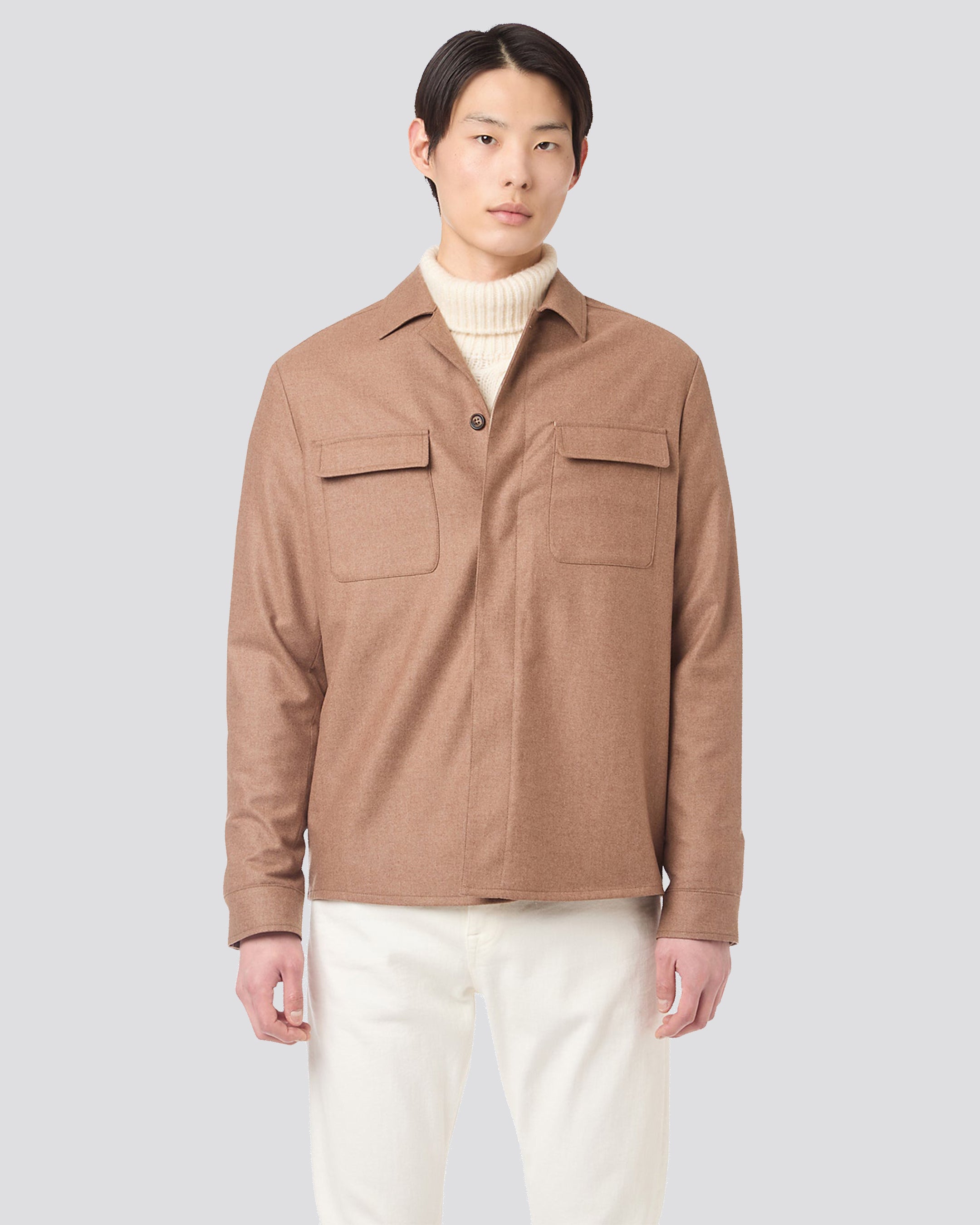 OVER SHIRT JACKET 2 POCKETS