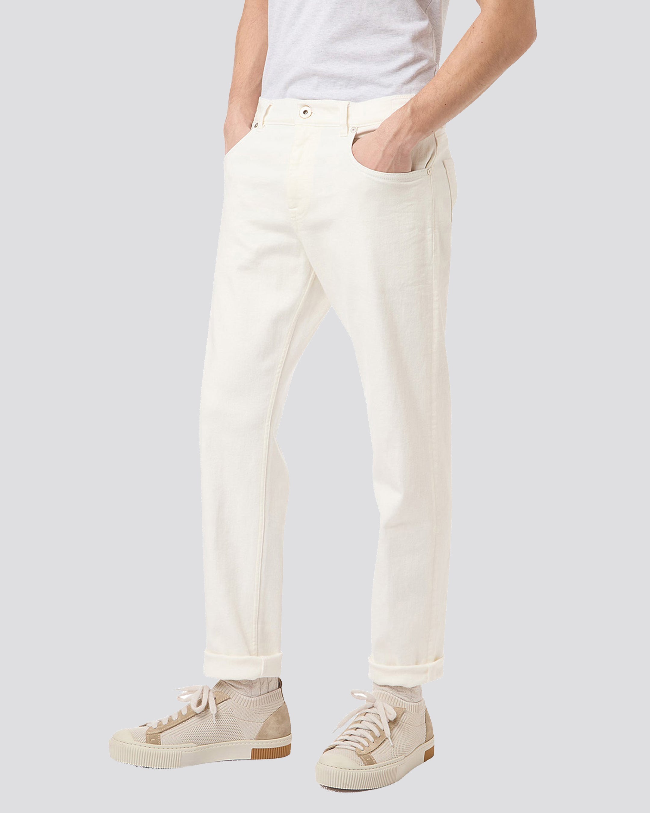 REGULAR 5-POCKET TROUSERS