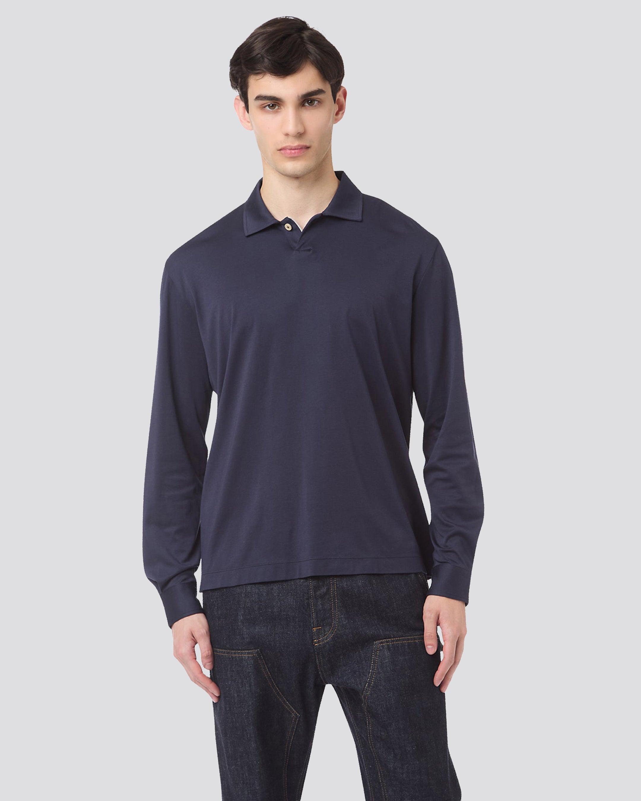 LONG SLEEVE POLO