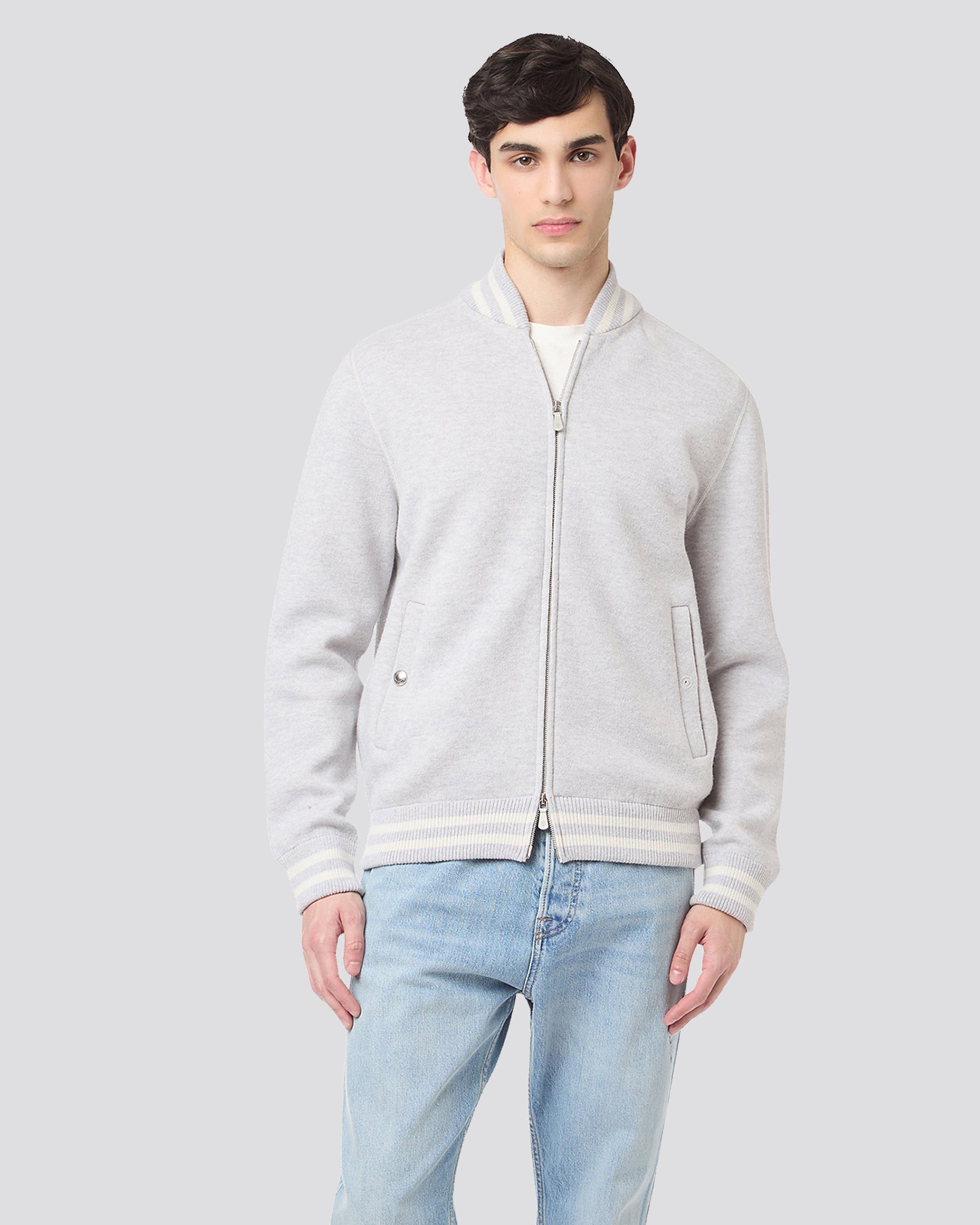 FULL ZIP BOMBER JACKET