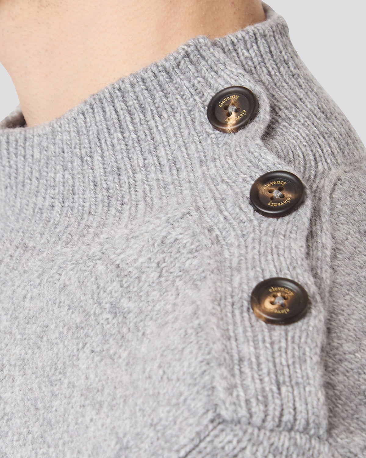 MAGLIA COLLO ALTO LANA