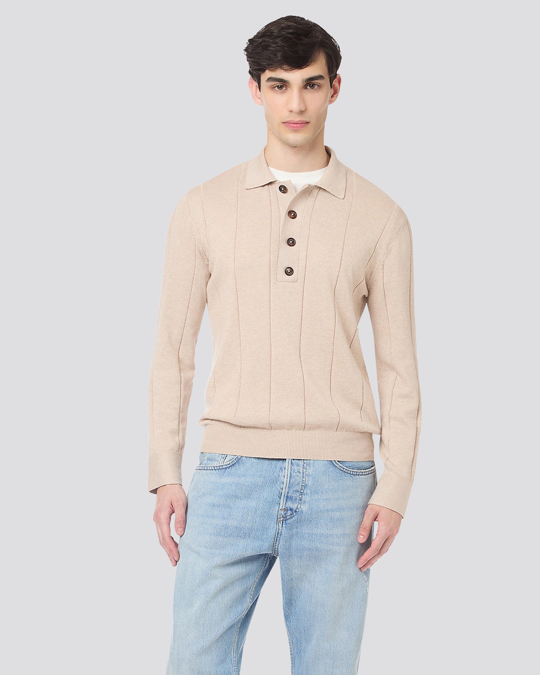 4-BUTTON POLO SHIRT