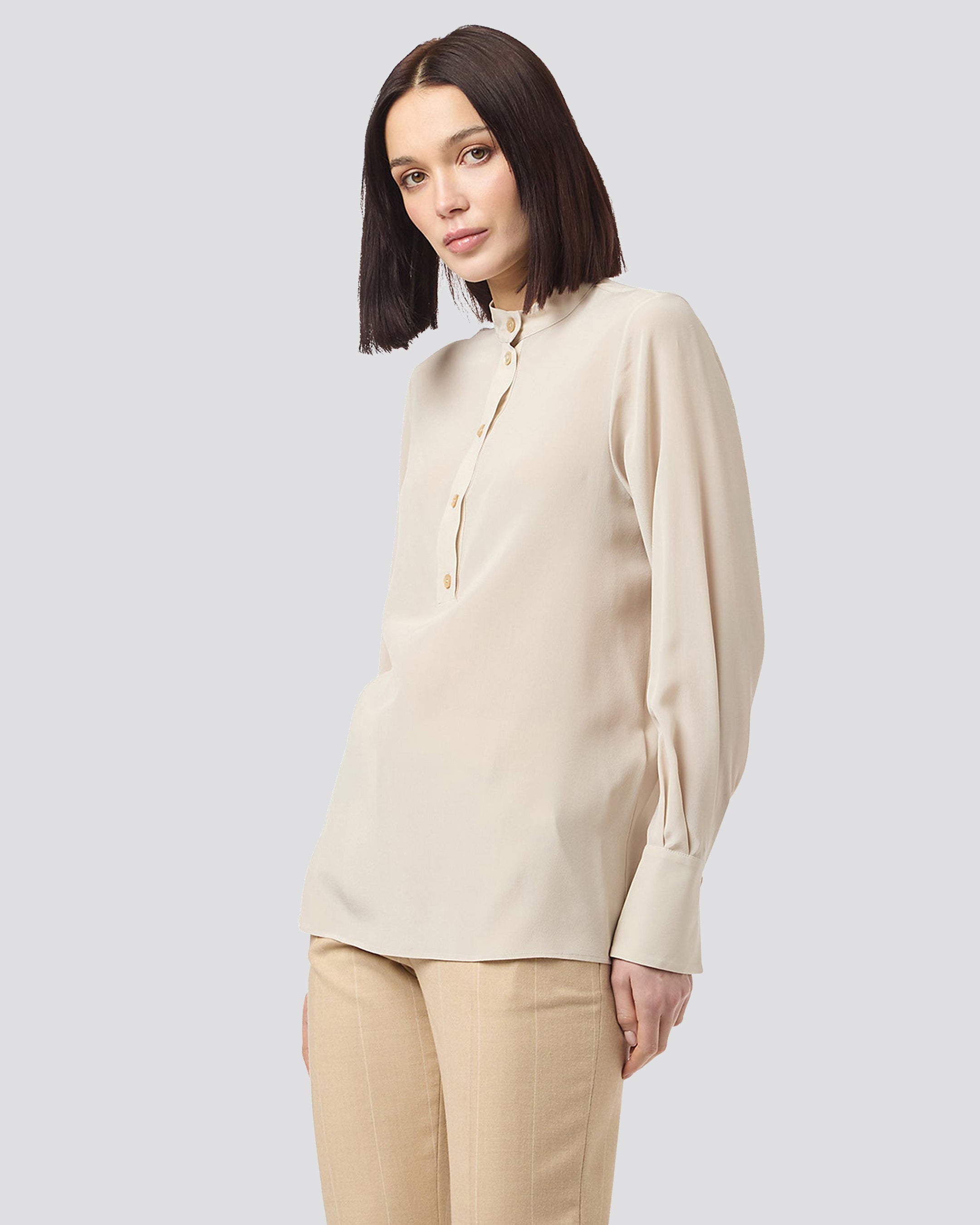 HIGH NECK SHIRT