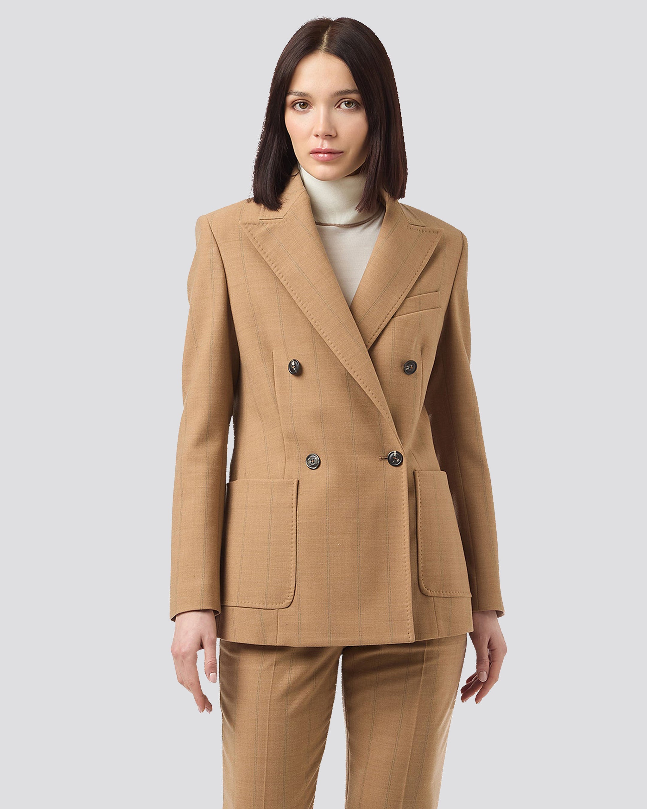 DOUBLE BREASTED POCKET JACKET