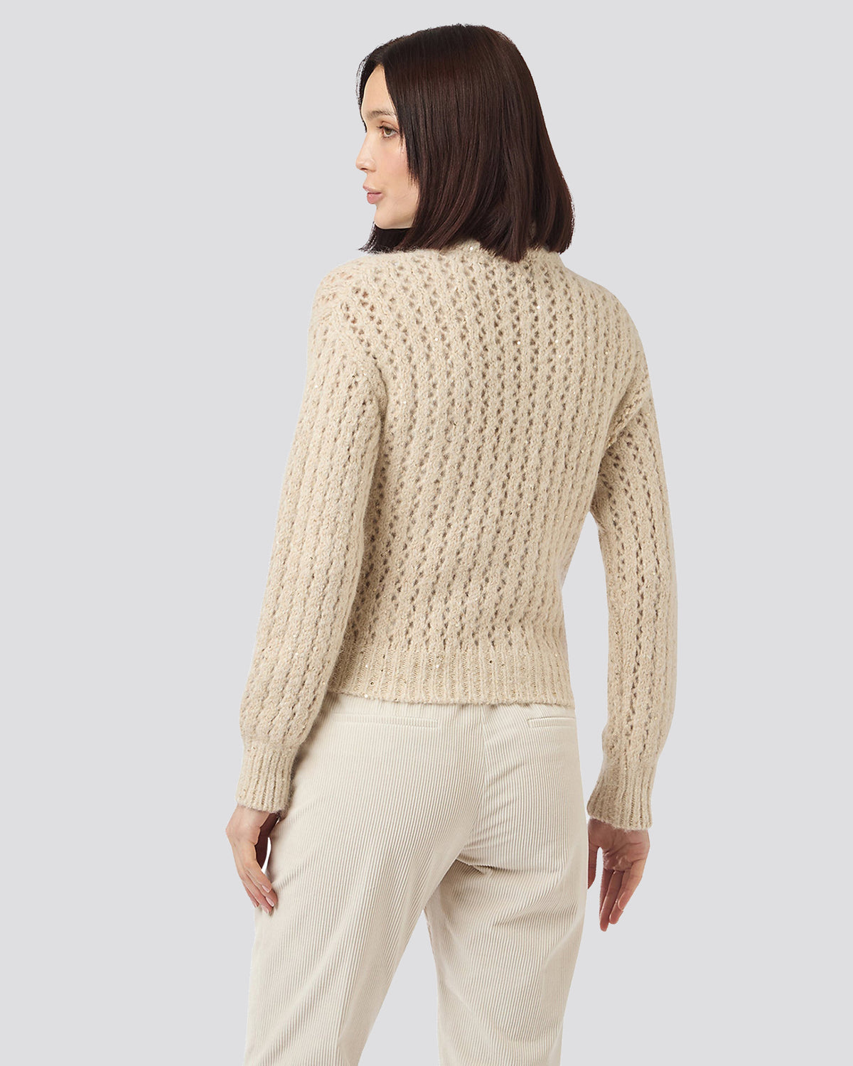 MAGLIA FULL ZIP ALPACA LANA