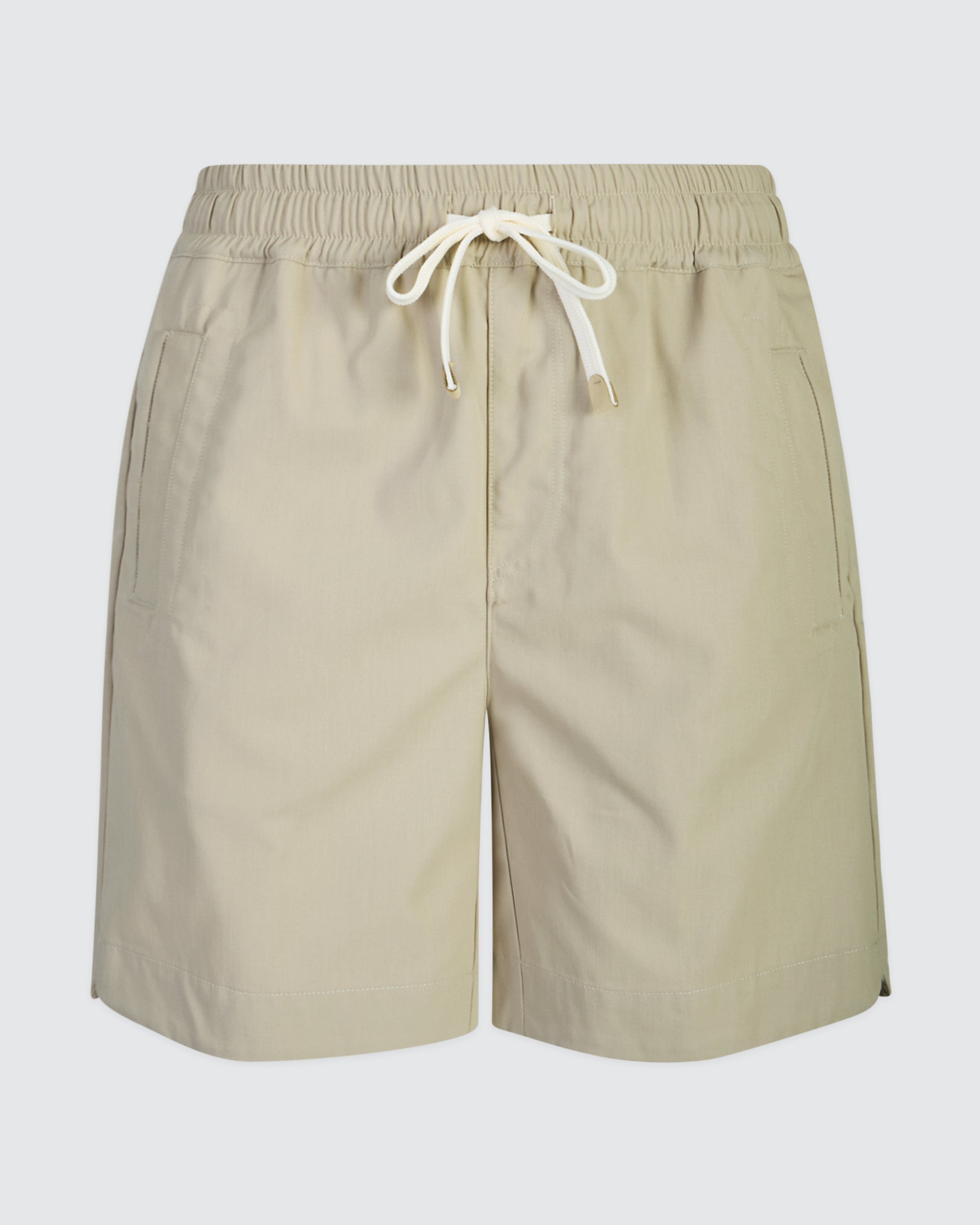 Men's Cotton Bermuda Shorts with Drawstring Waist