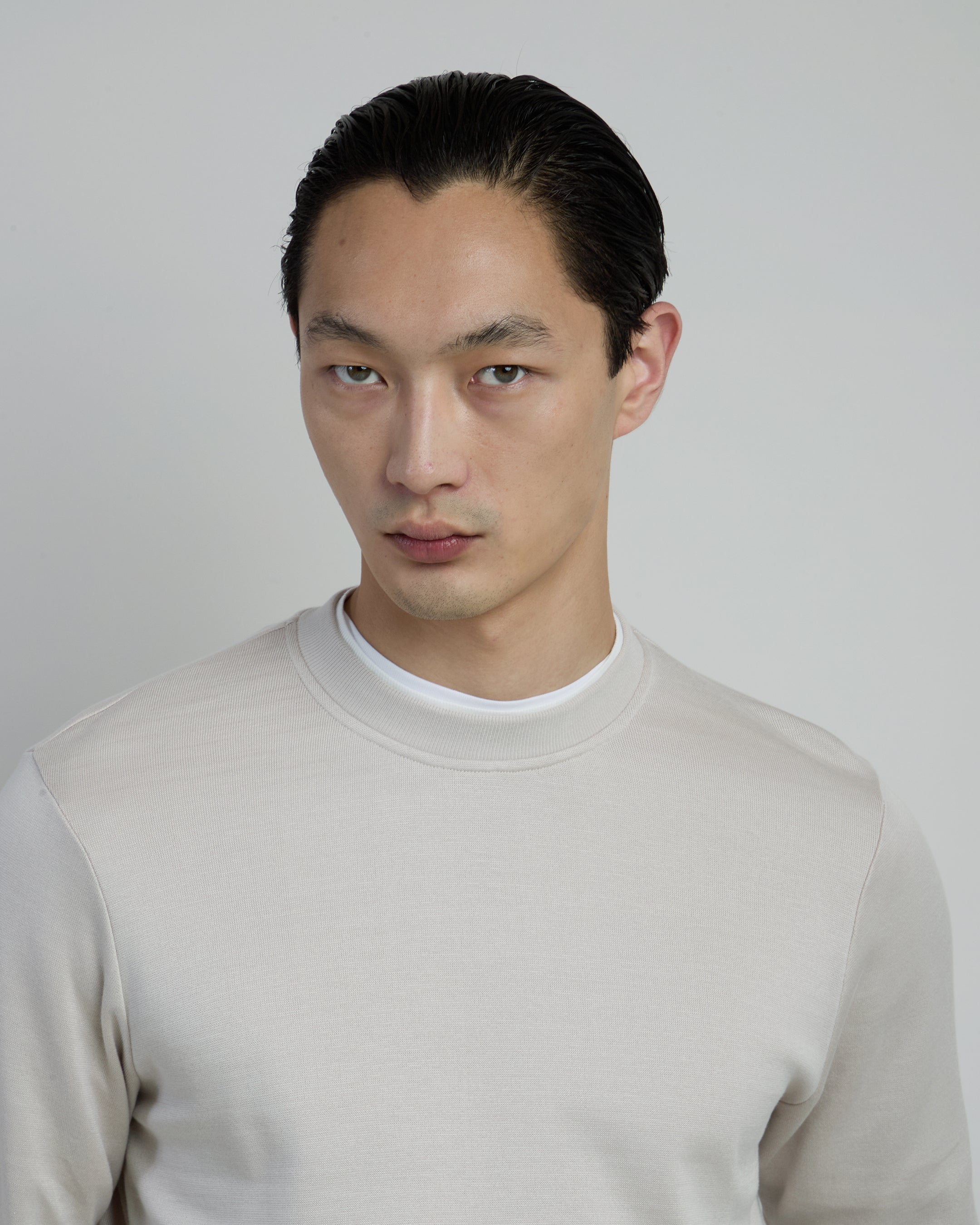 Premium Men's Giza Cotton Jersey Crew Neck Sweatshirt