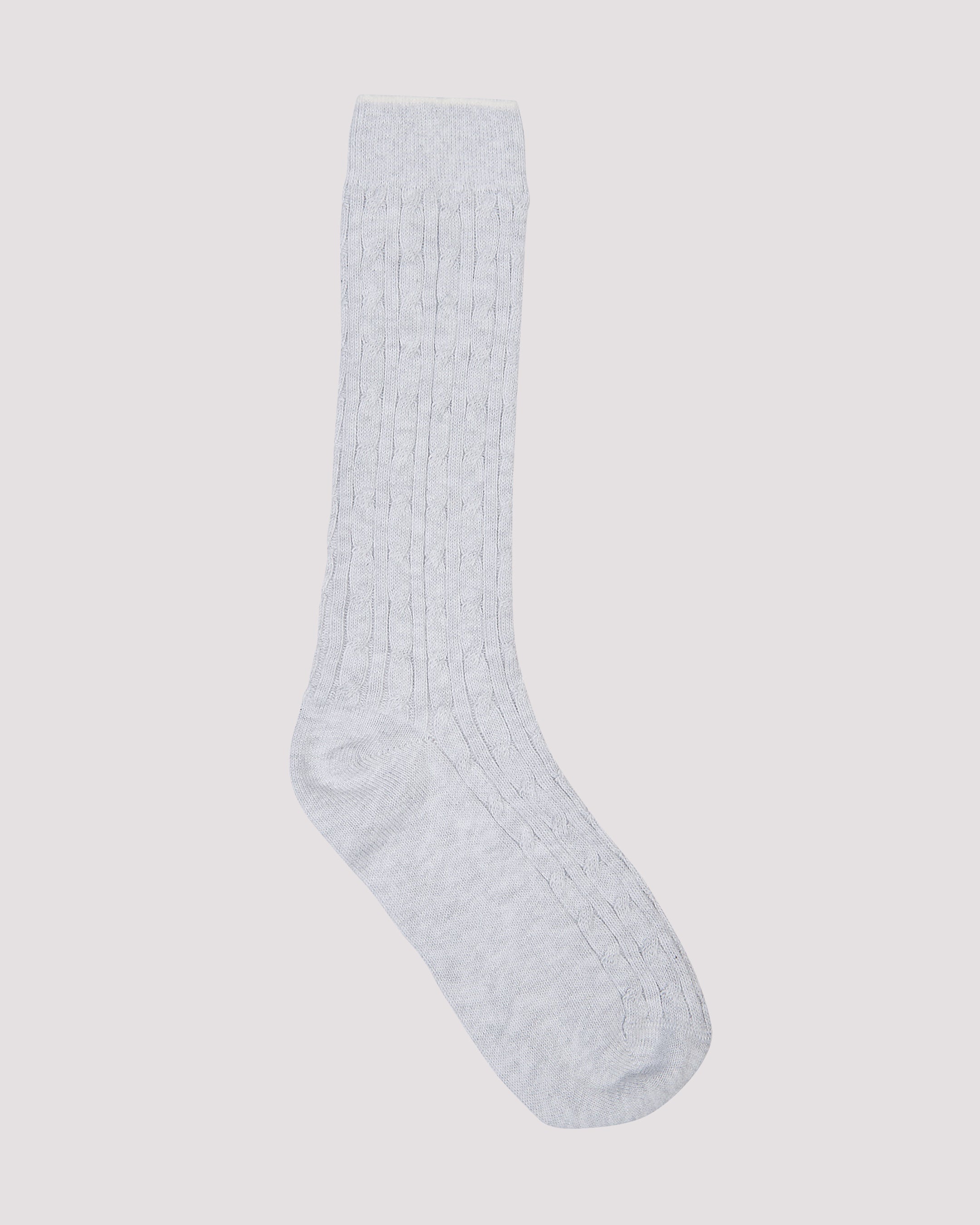 Men's Braided Cool Cotton Seamless One Size Socks