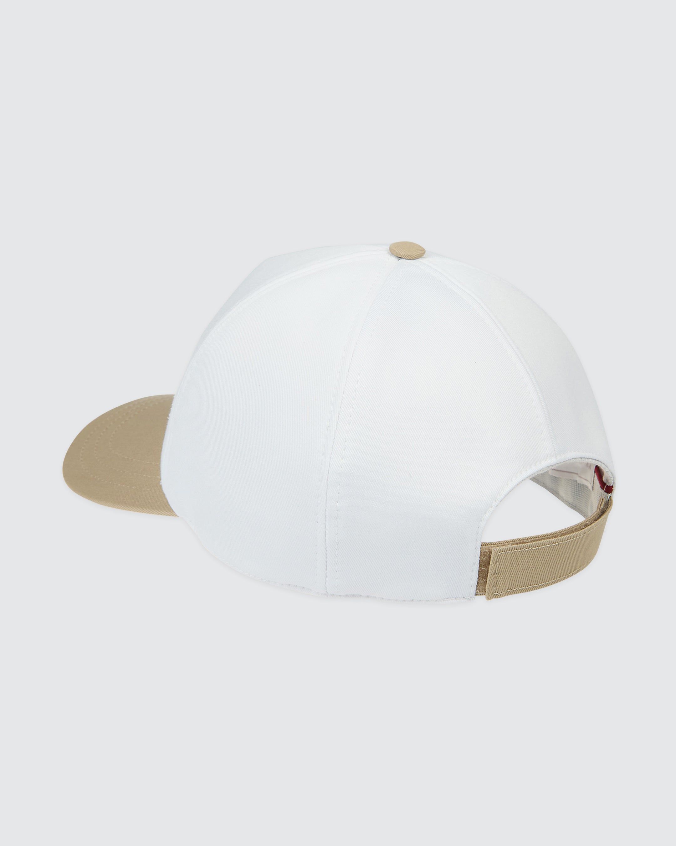 Men's Cotton Blend Baseball Cap with Logo Embroidery alternative