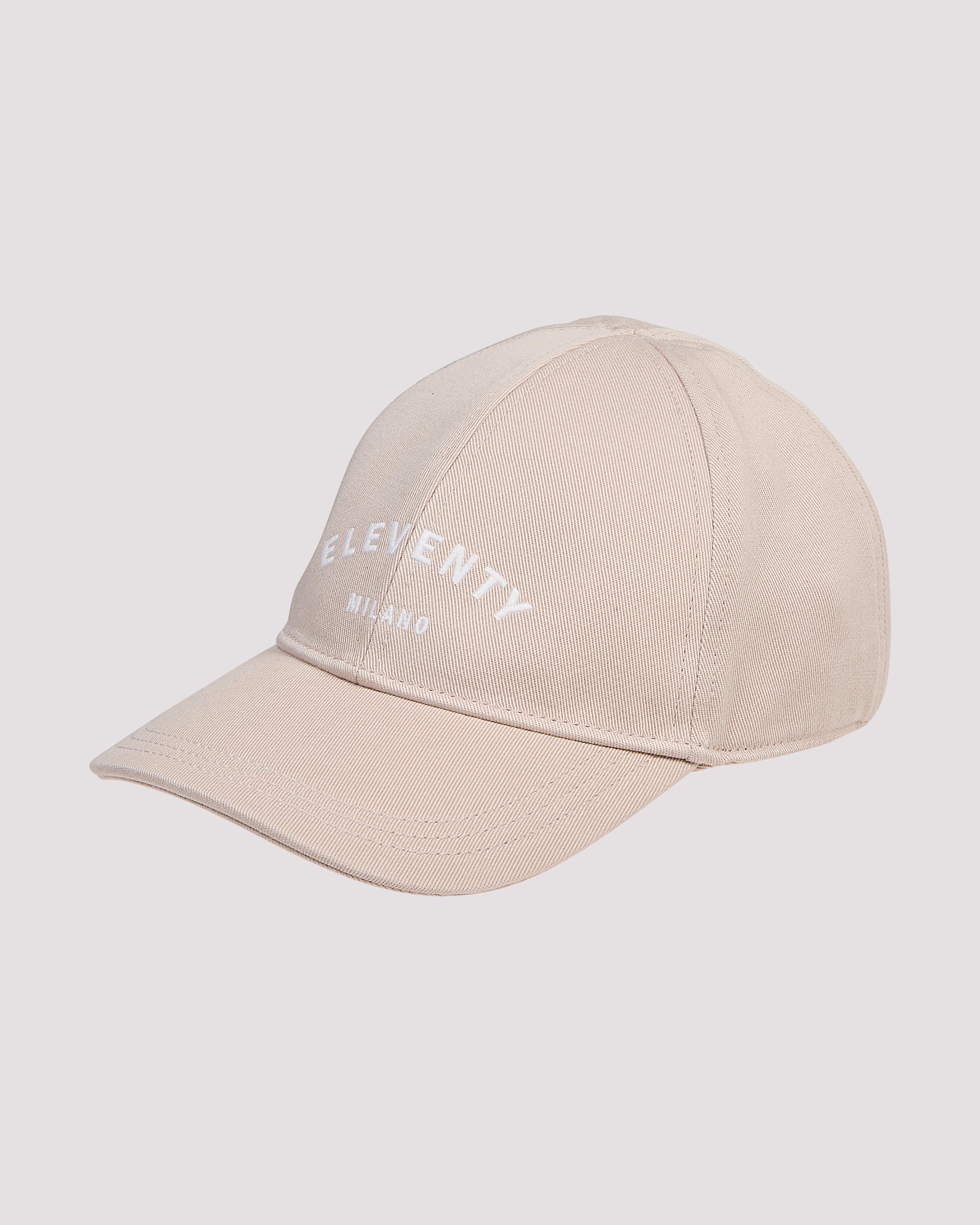 Cappello da Baseball in Cotone con Ricamo Logo Uomo