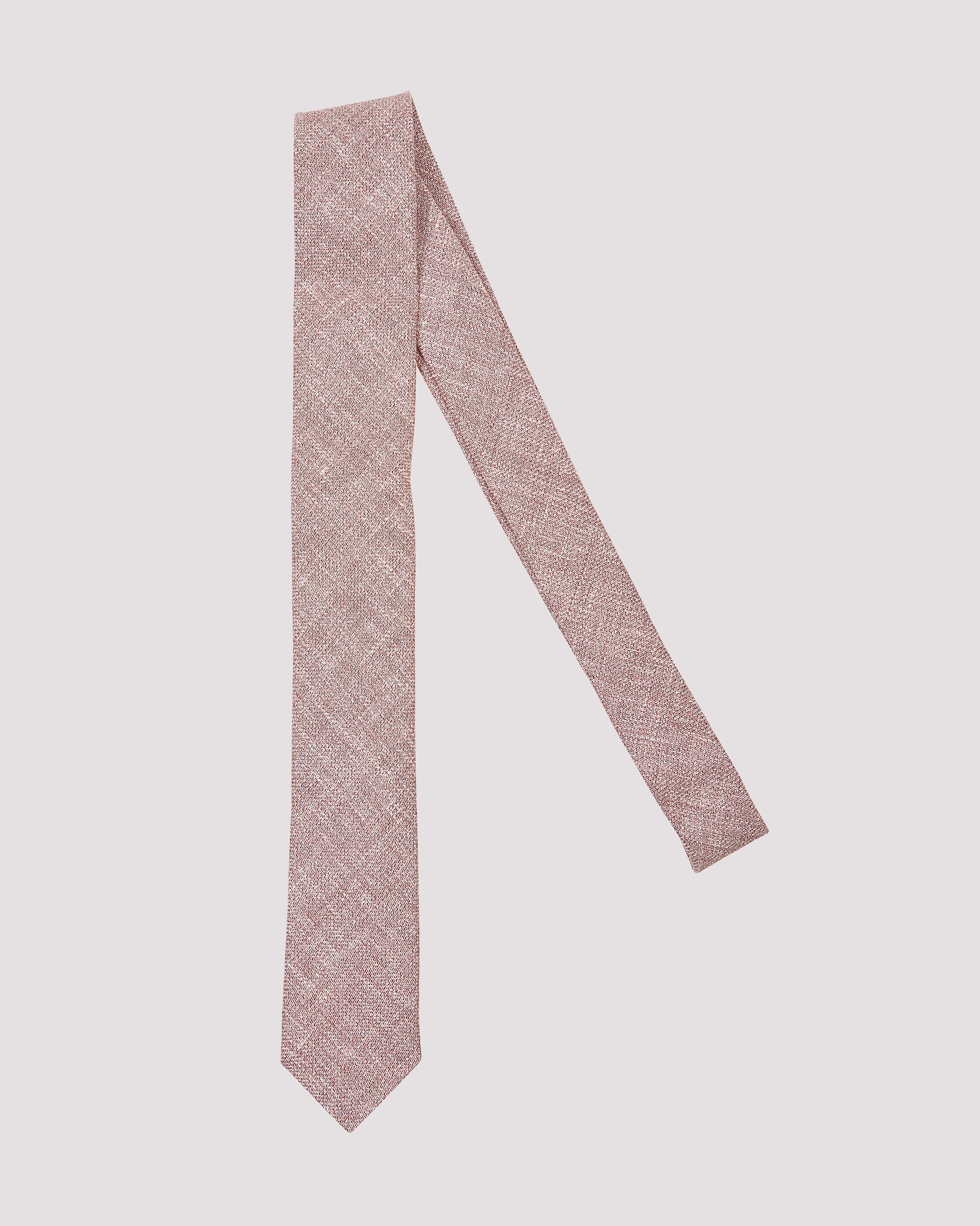 Cravatta in Lino Cashmere e Seta Sartoriale