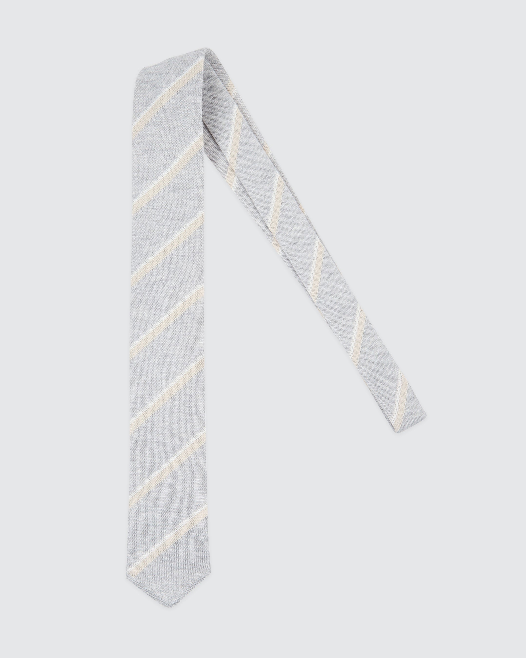 Men's Regimental Striped Tie in Pure Cool Cotton