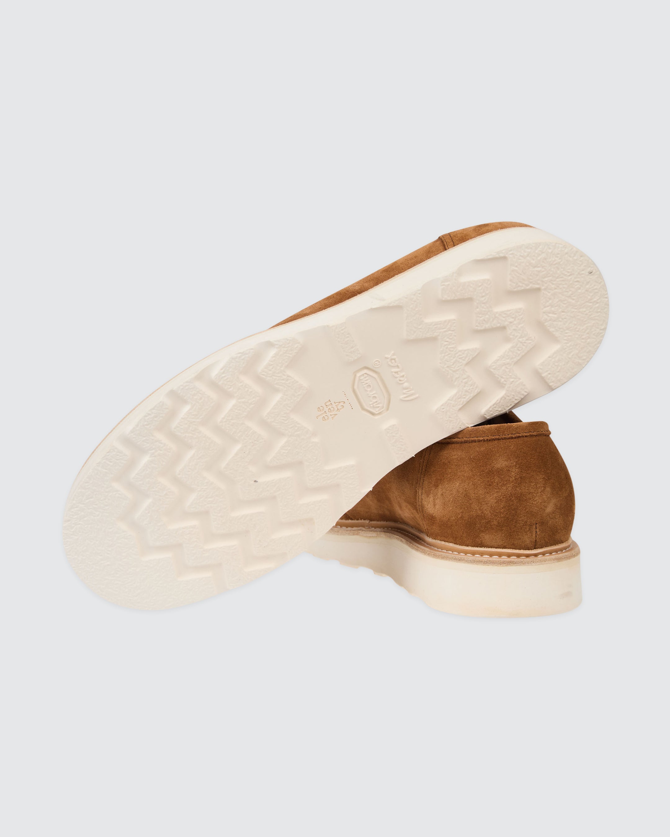Men's Suede Calfskin Leather Paraboots with EVA Sole