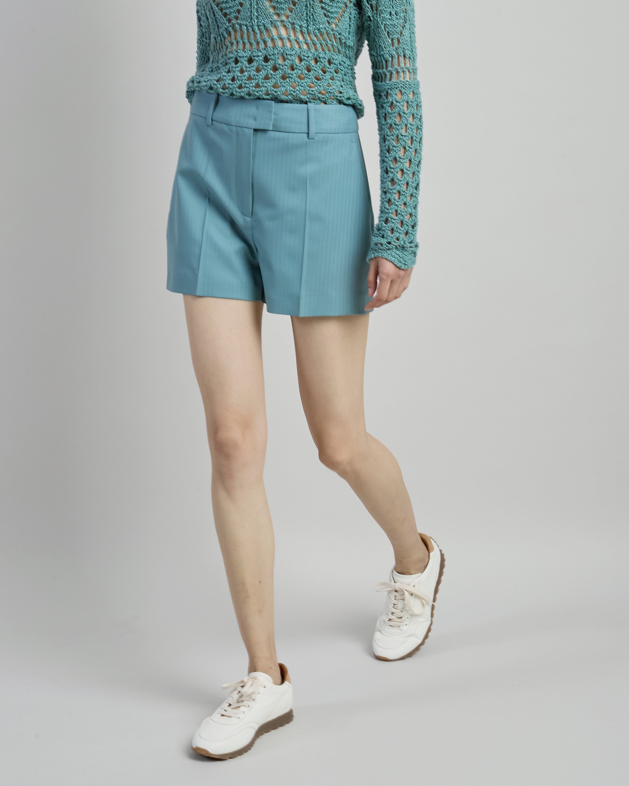 Women's Stretch Wool Travel Bermuda Shorts