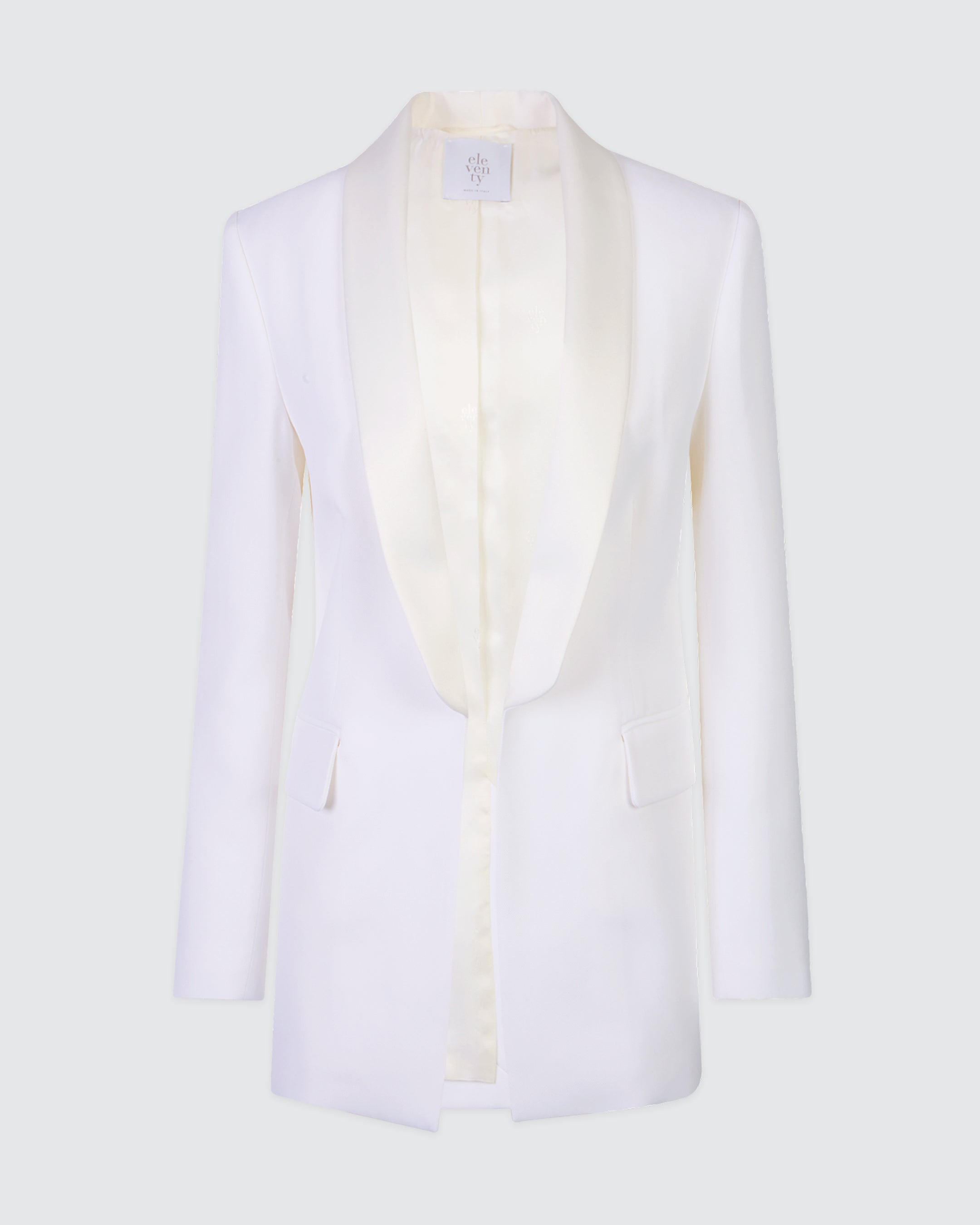 Women's Viscose and Satin Tuxedo Jacket