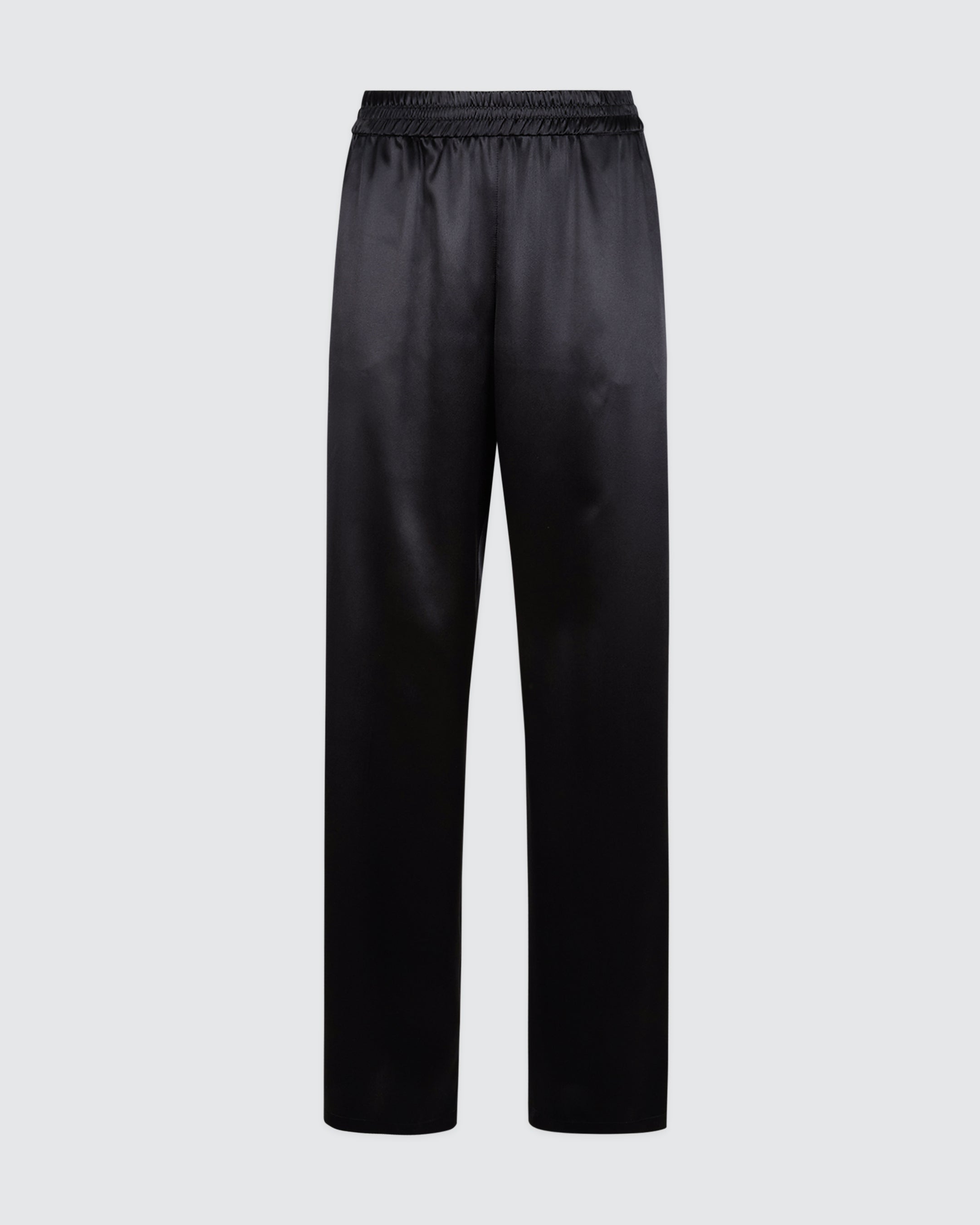 Women's Wide-Leg Comasca Silk Satin Trousers