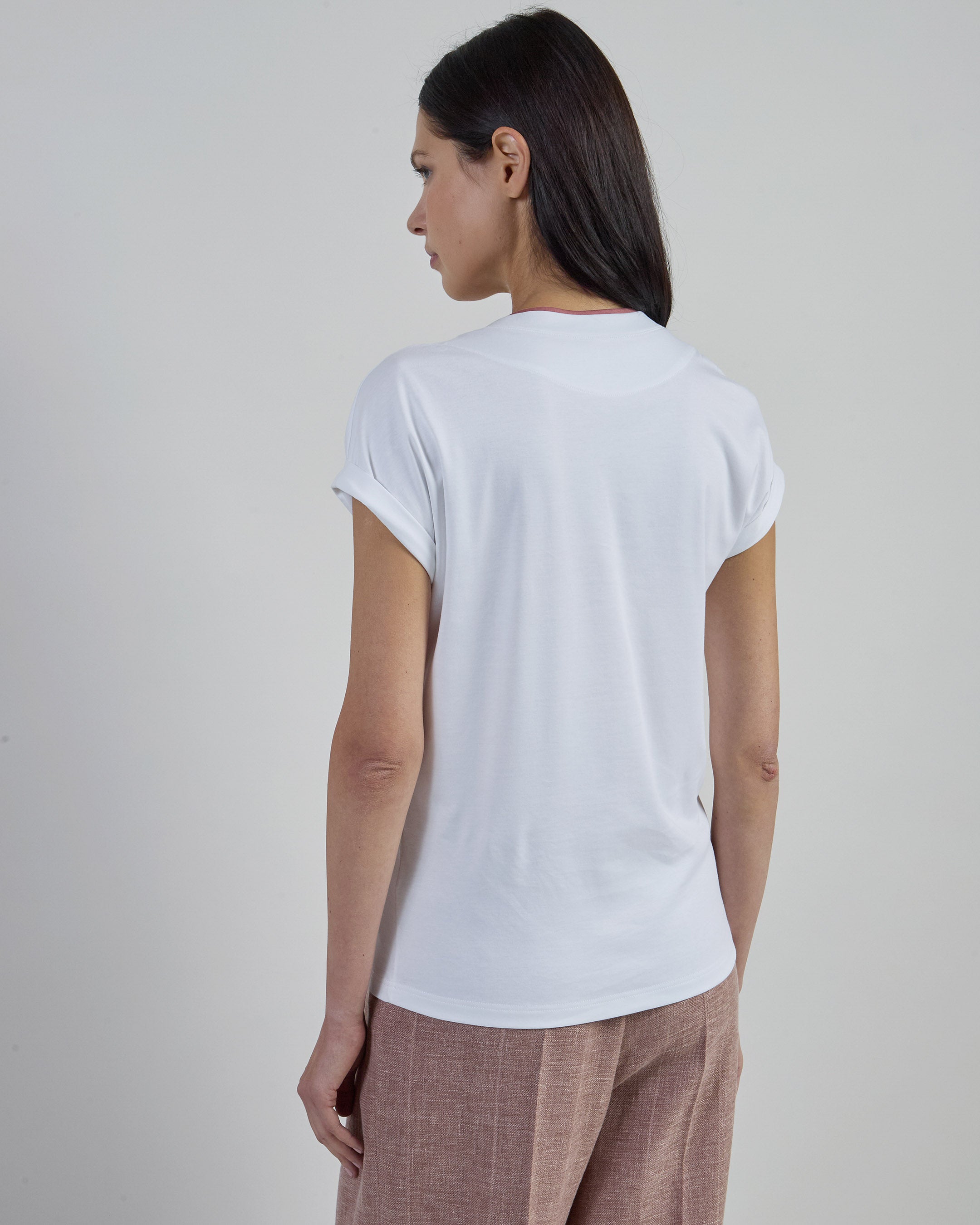 Women's Crew Neck T-Shirt in Soft Premium Cotton