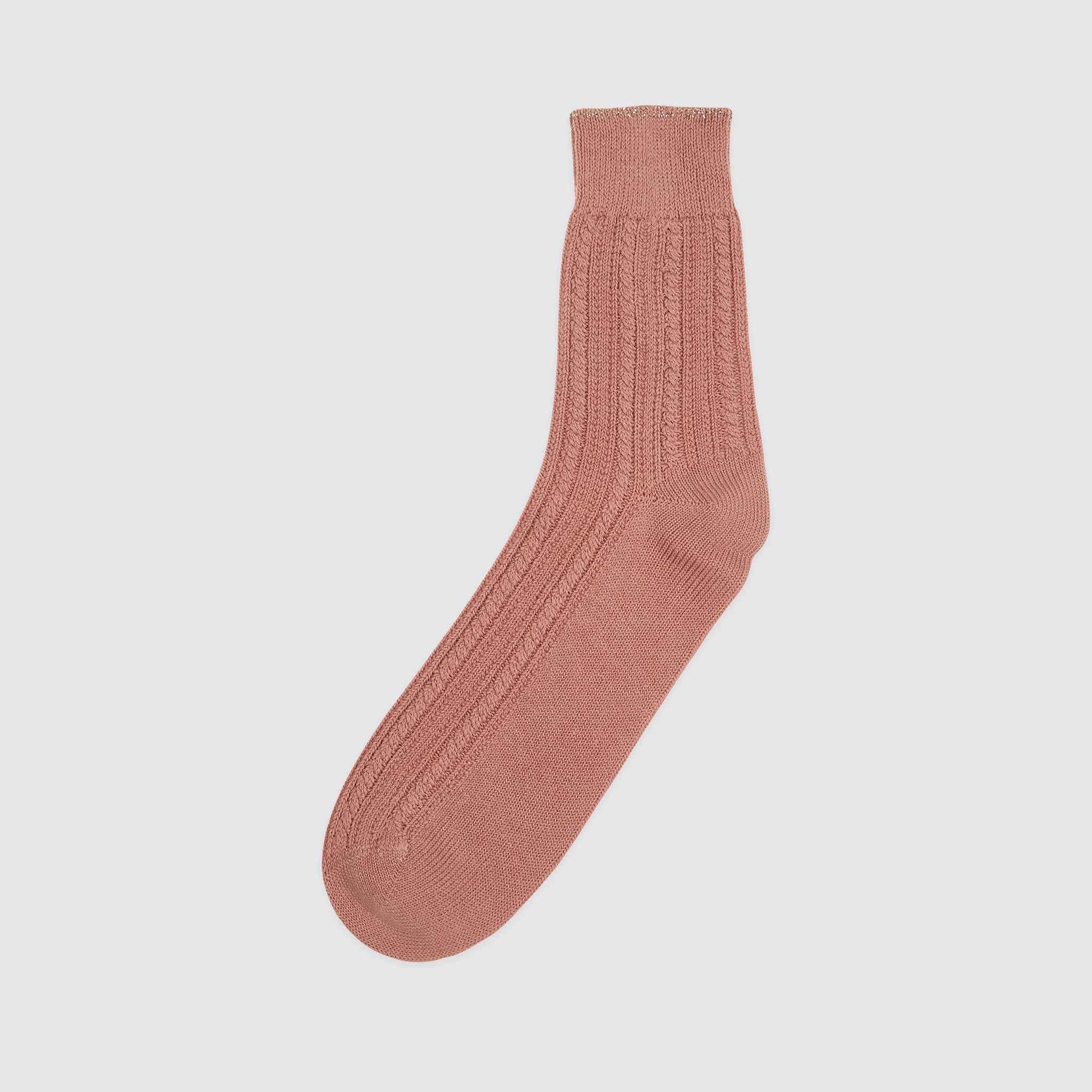 Calze Corte in Cotone Organico e Lurex da Donna