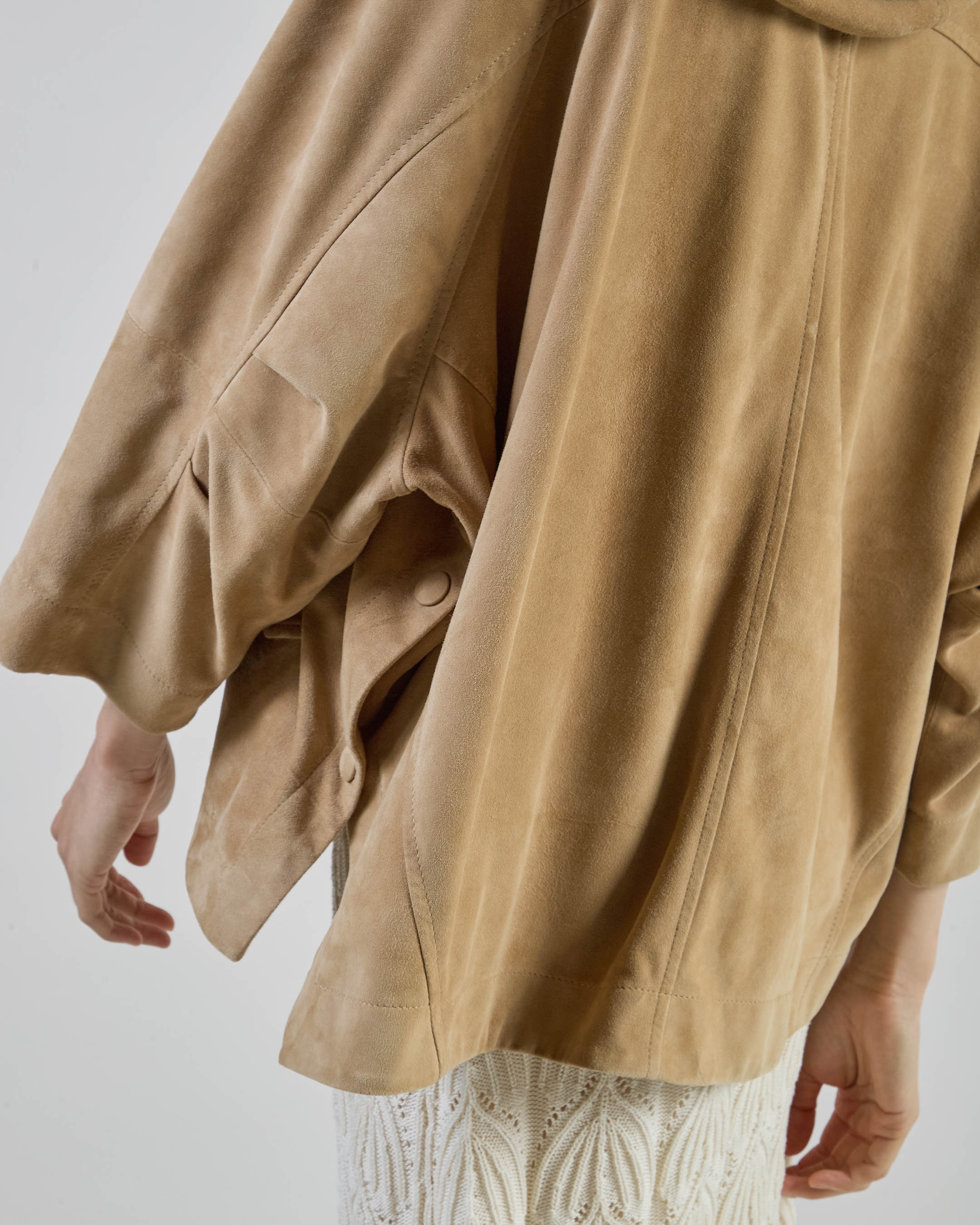 Women's Ultra-Light Suede Leather Bomber Jacket