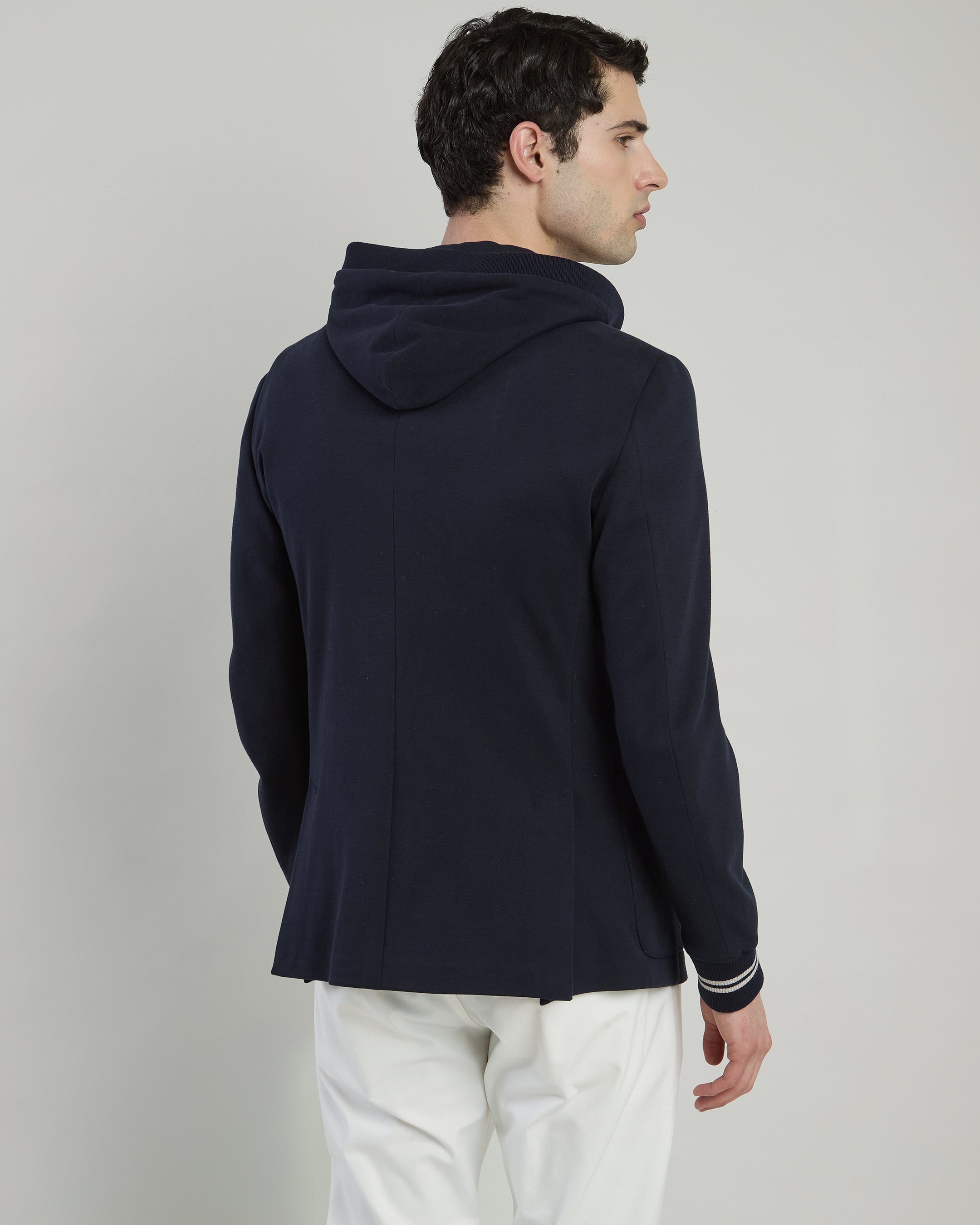COTTON JACKET WITH BIB FRONT