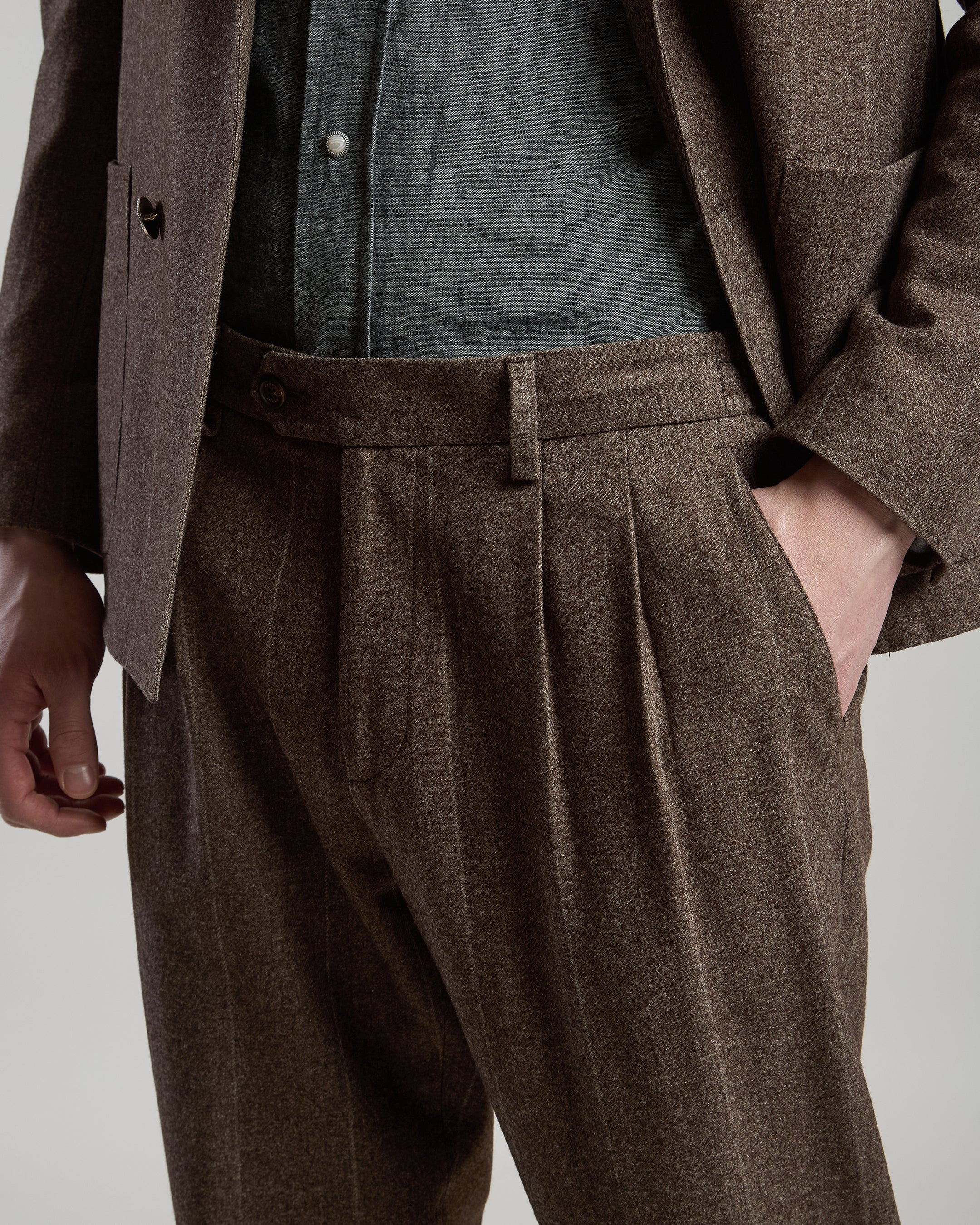 ABITO DOPPIOPETTO LANA COTONE CASHMERE