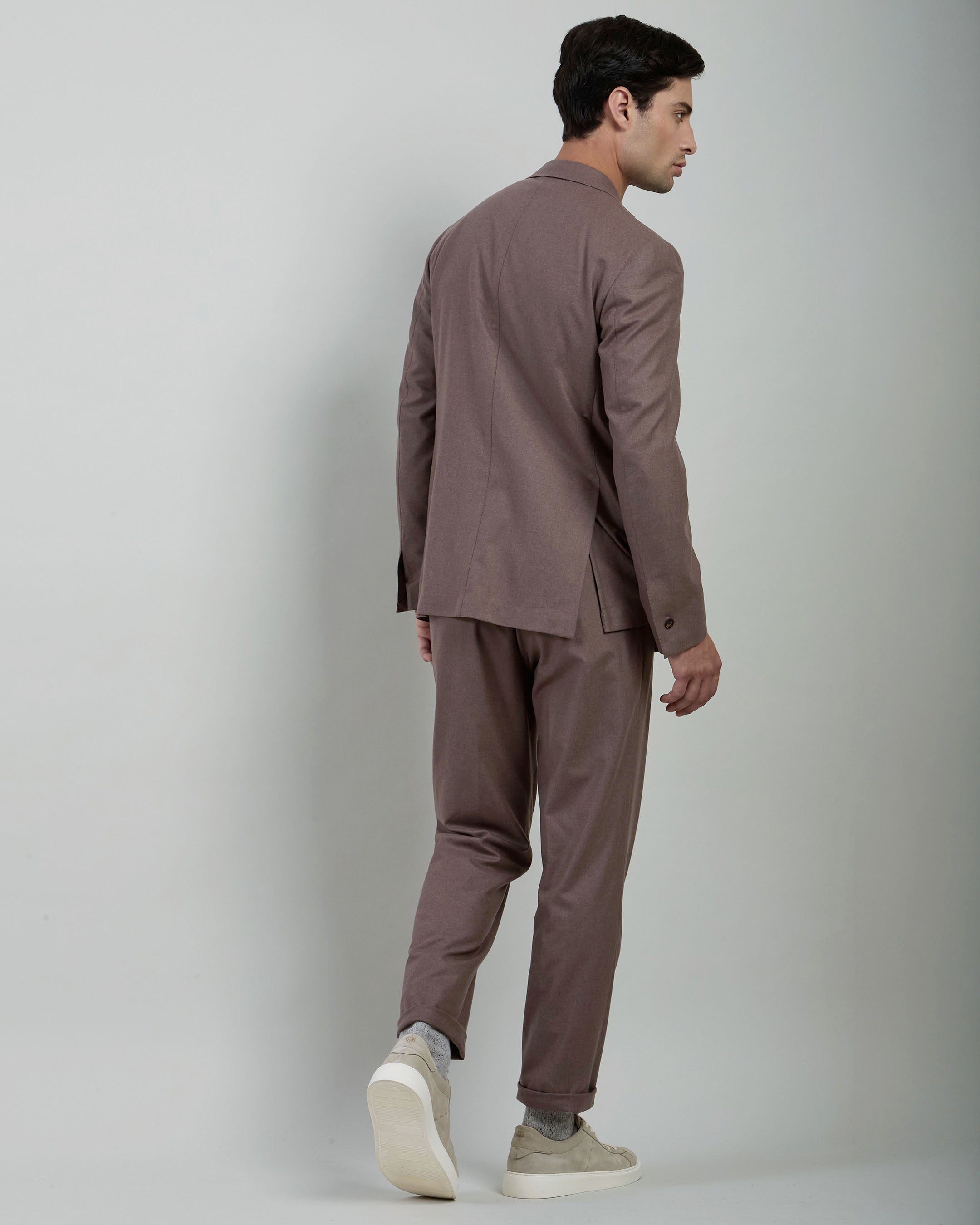 ABITO MONOPETTO LANA SETA CASHMERE
