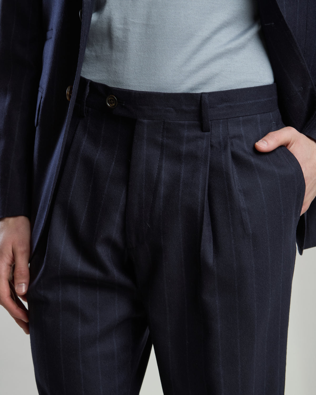 SINGLE-BREASTED CASHMERE SUIT
