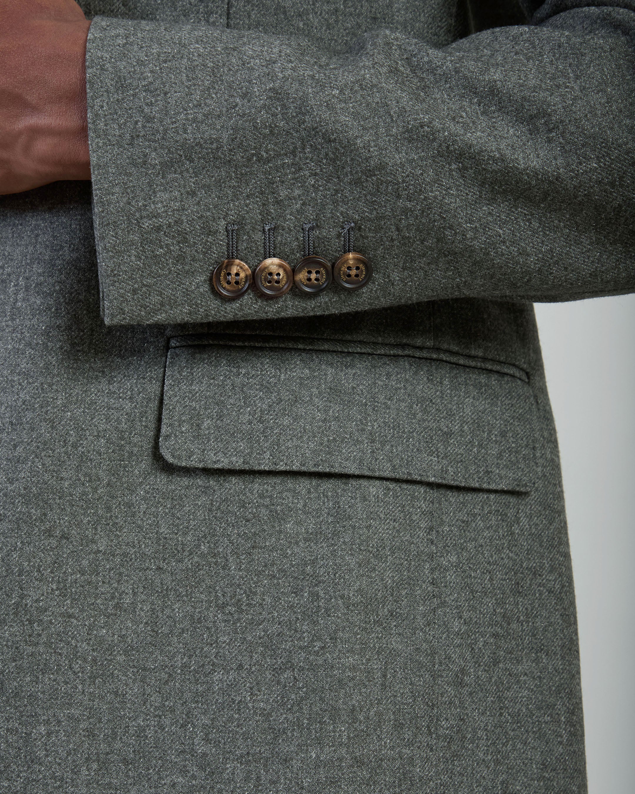ABITO MONOPETTO LANA COTONE CASHMERE