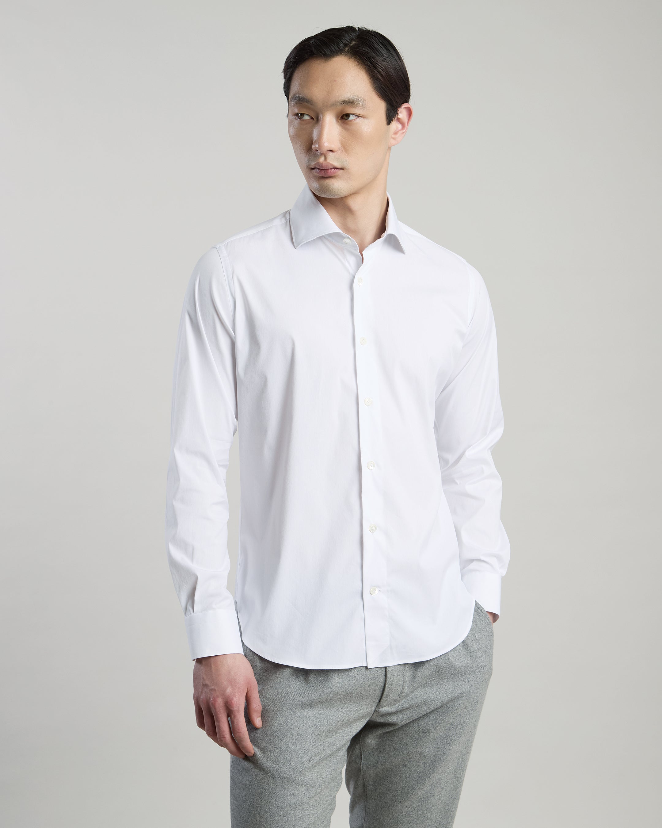 CAMICIA COTONE STRETCH
