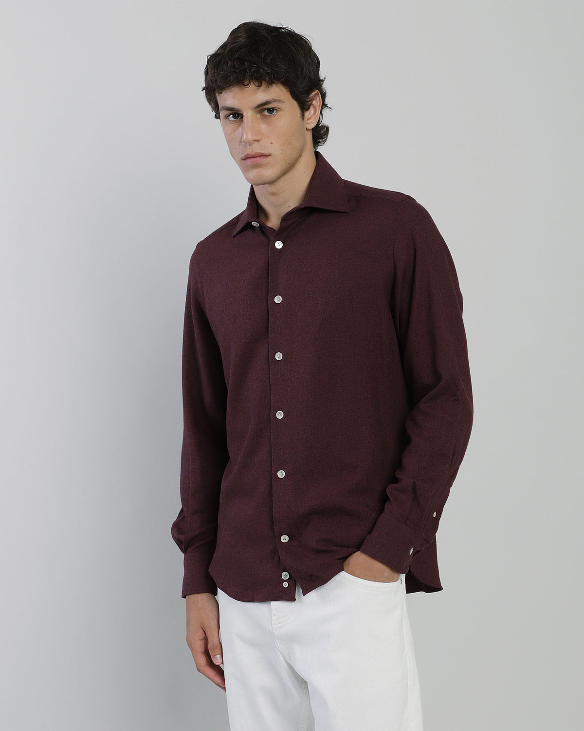 SILK CASHMERE SHIRT