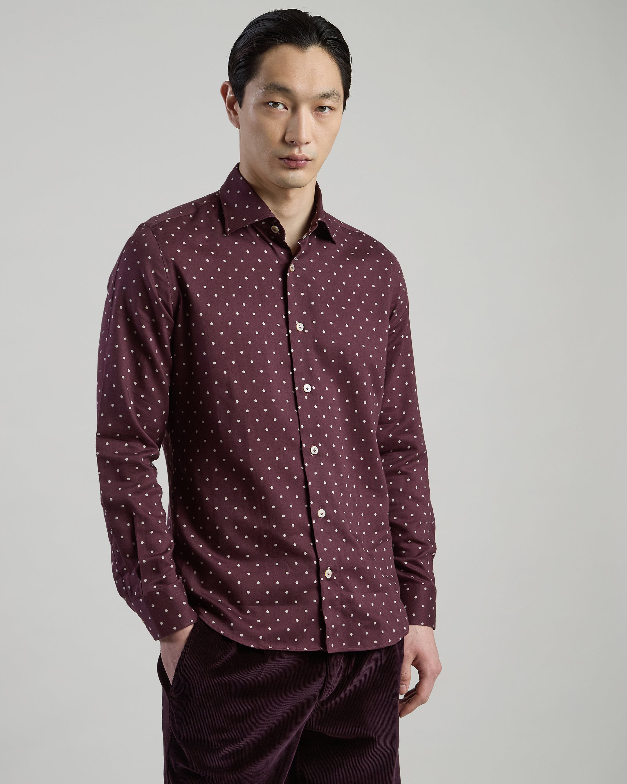 LYOCELL COTTON WOOL SHIRT