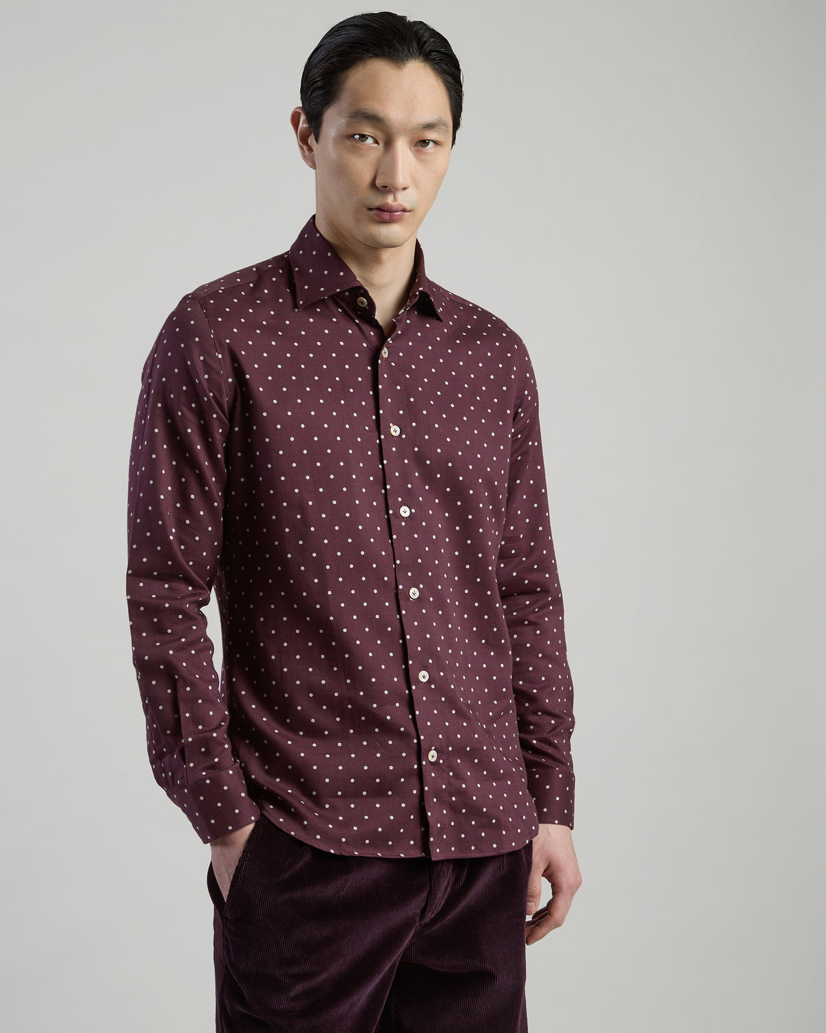 LYOCELL COTTON WOOL SHIRT