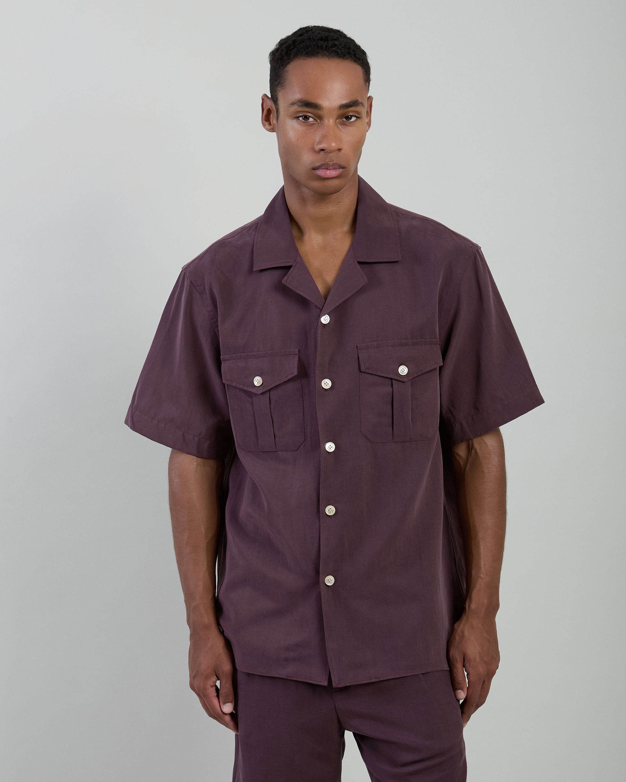 CAMICIA LYOCELL LINO COTONE