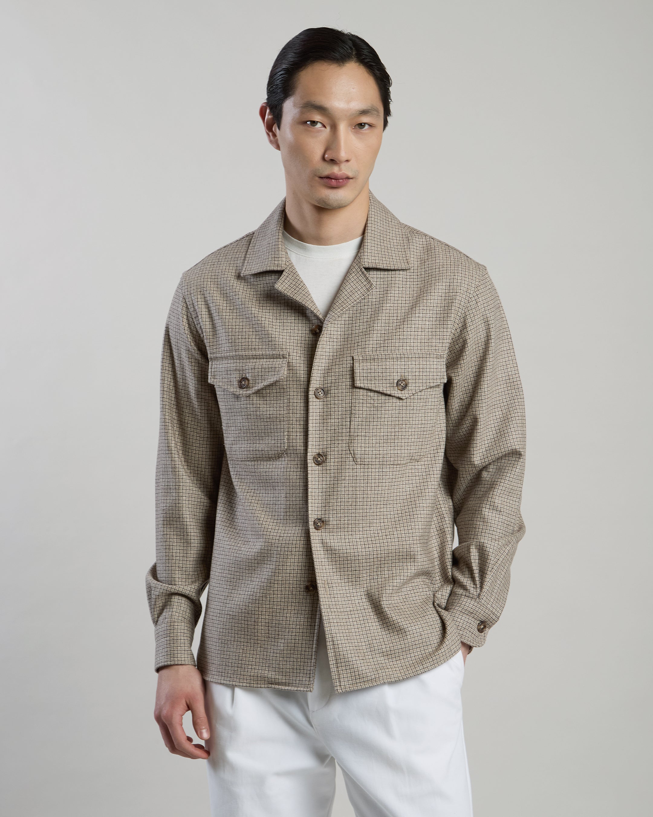 CAMICIA LANA CASHMERE