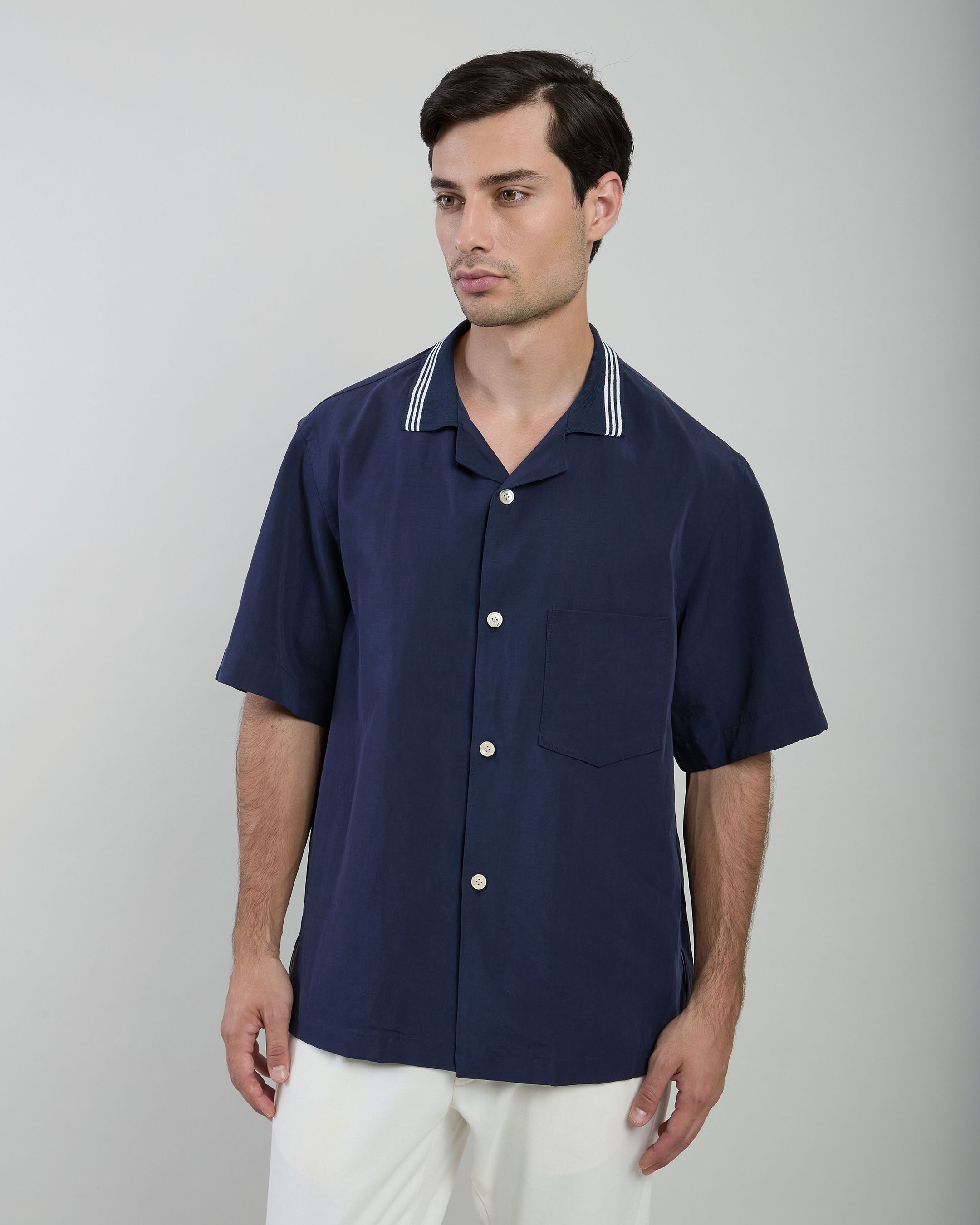 CAMICIA LYOCELL LINO COTONE