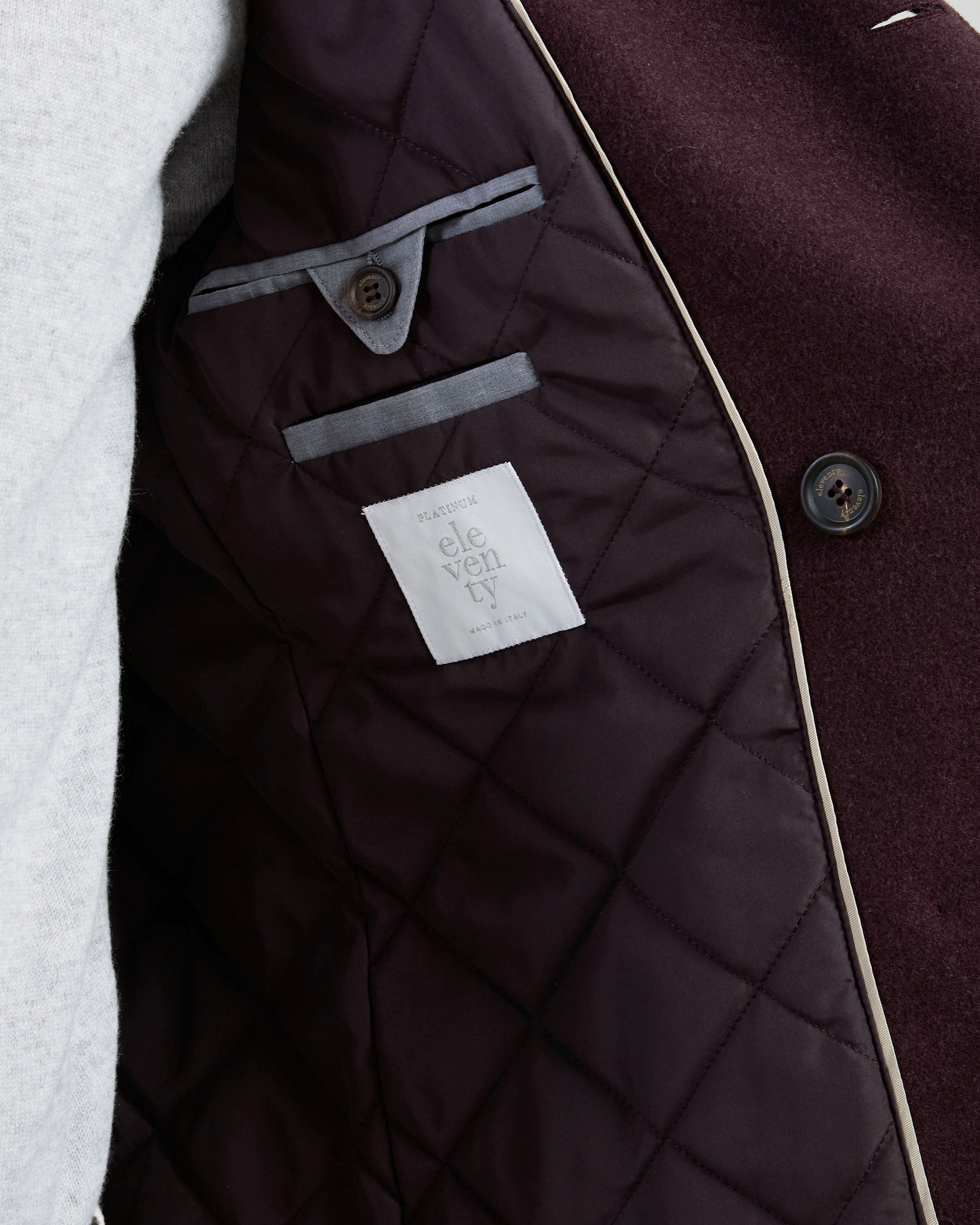 14-MICRON WOOL PEACOAT