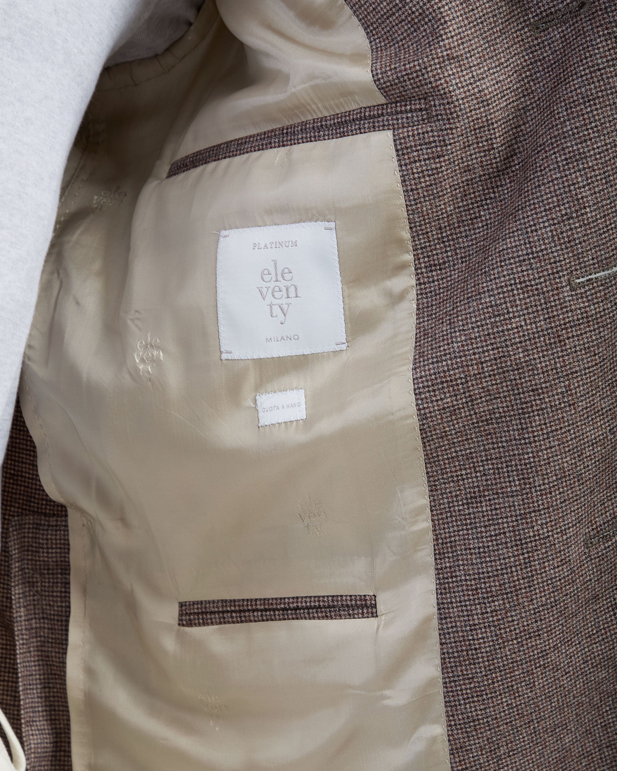 GIACCA MONOPETTO LANA SETA CASHMERE