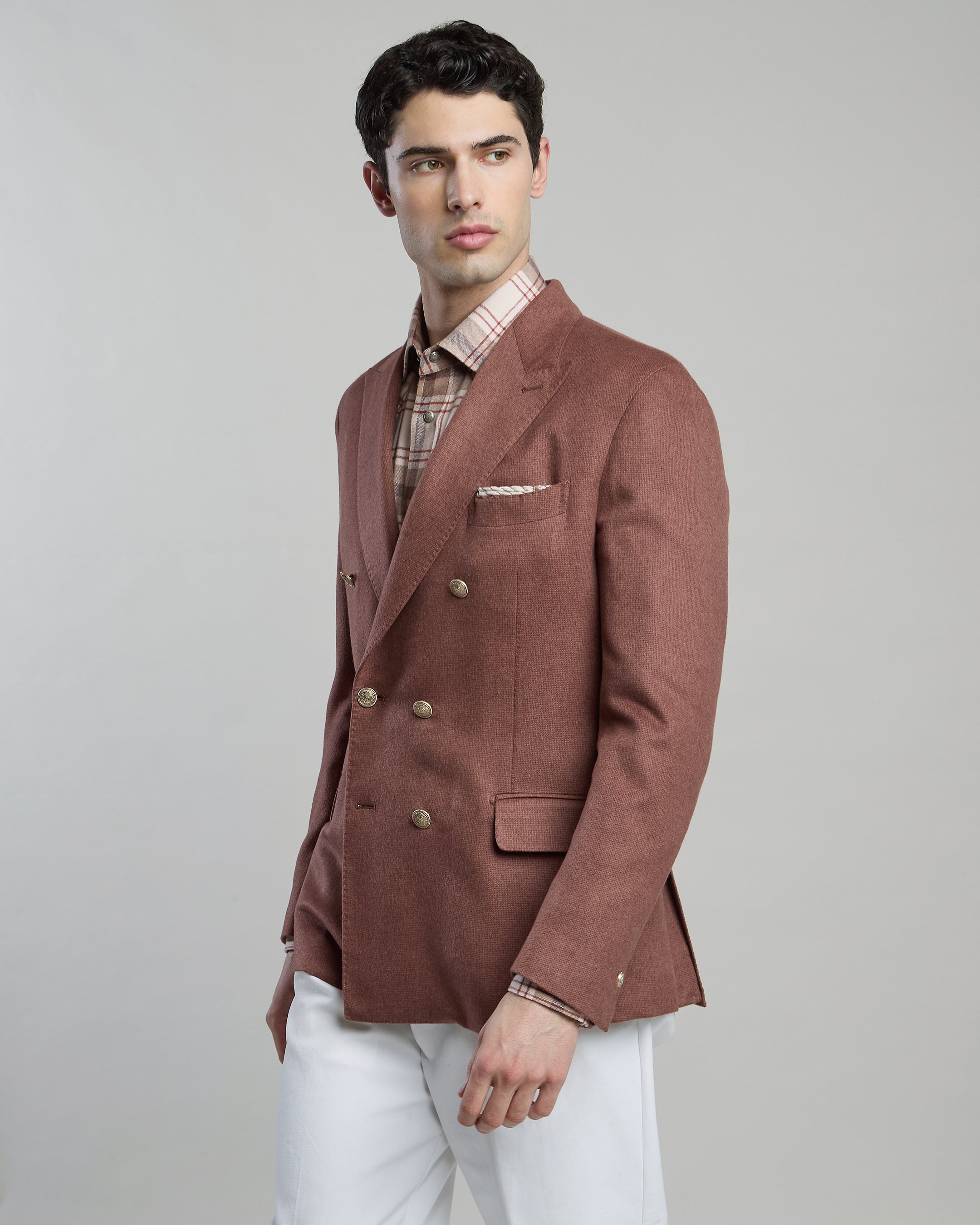 GIACCA DOPPIOPETTO CASHMERE SETA