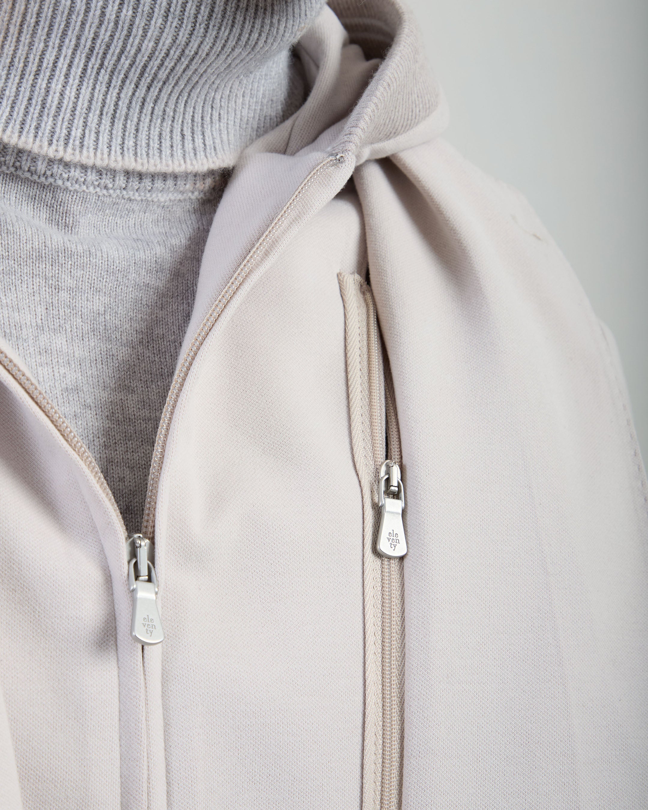 COTTON JACKET WITH BIB FRONT