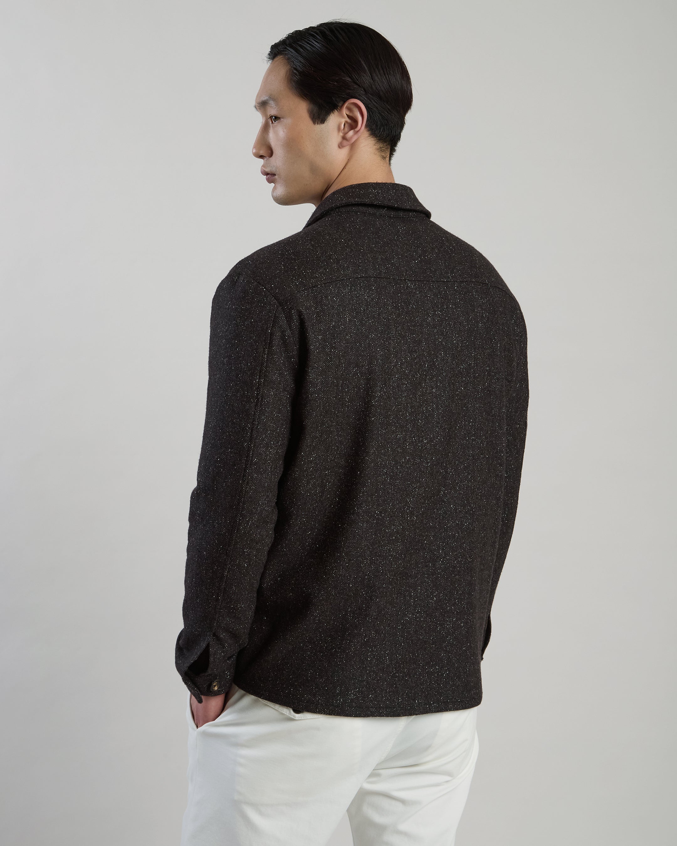 GIACCA-CAMICIA LANA SETA