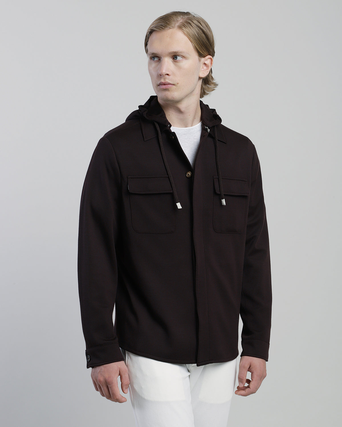 GIACCA-CAMICIA LANA INTERLOCK