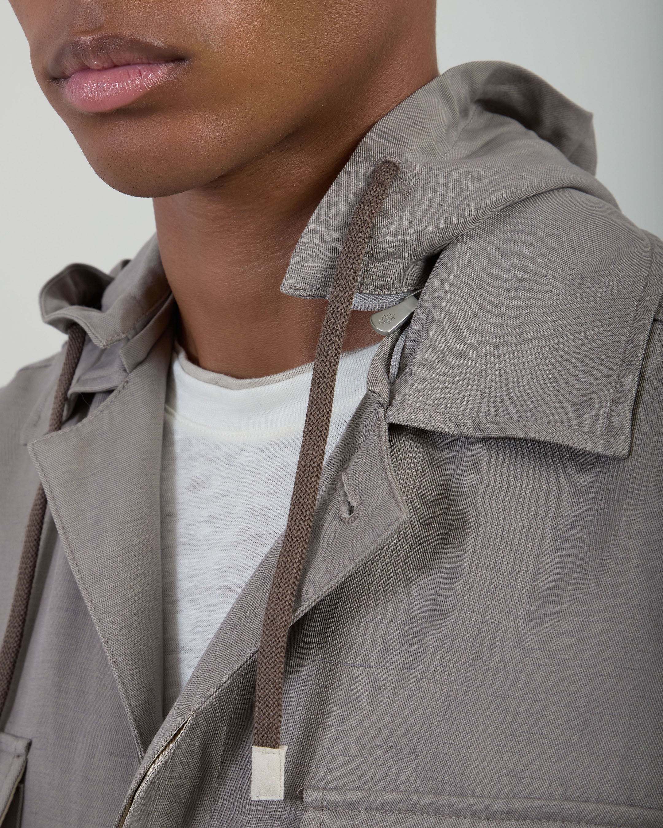 GIACCA-CAMICIA LYOCELL E LINO