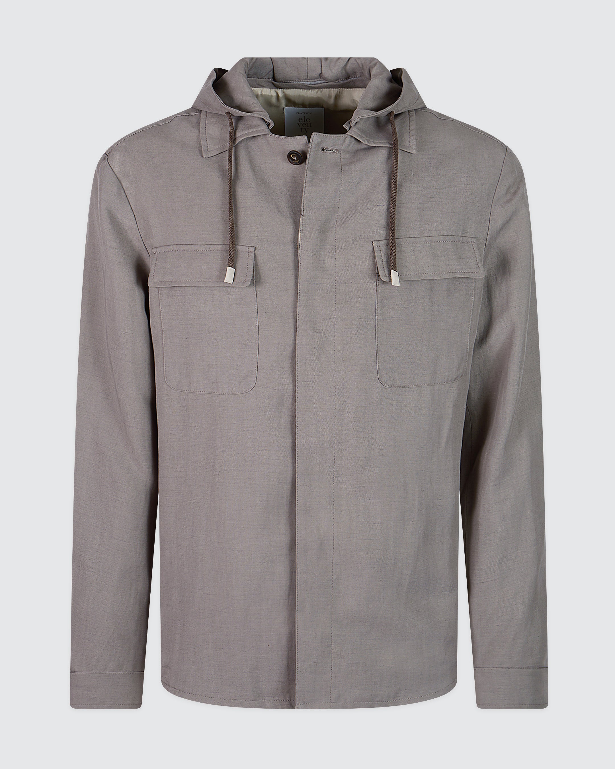 GIACCA-CAMICIA LYOCELL E LINO