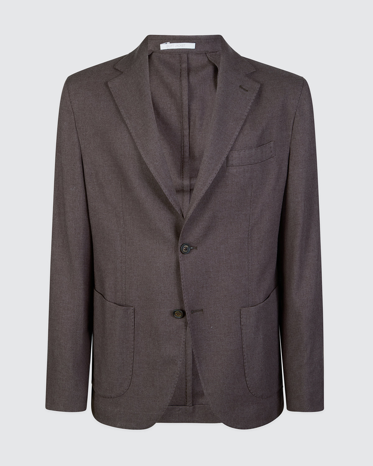 SINGLE-BREASTED SILK CASHMERE JACKET