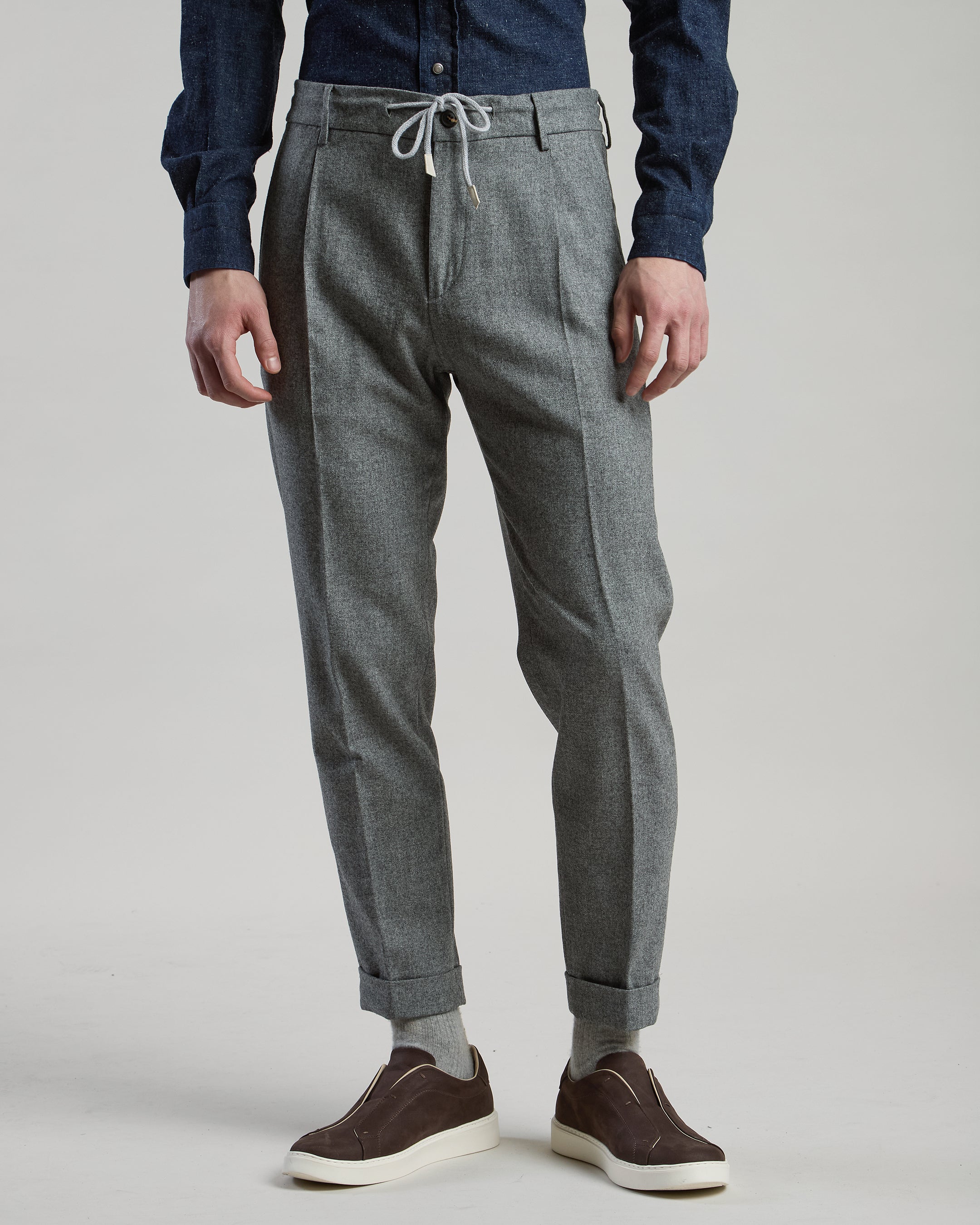 PANTALONE LANA COTONE CASHMERE