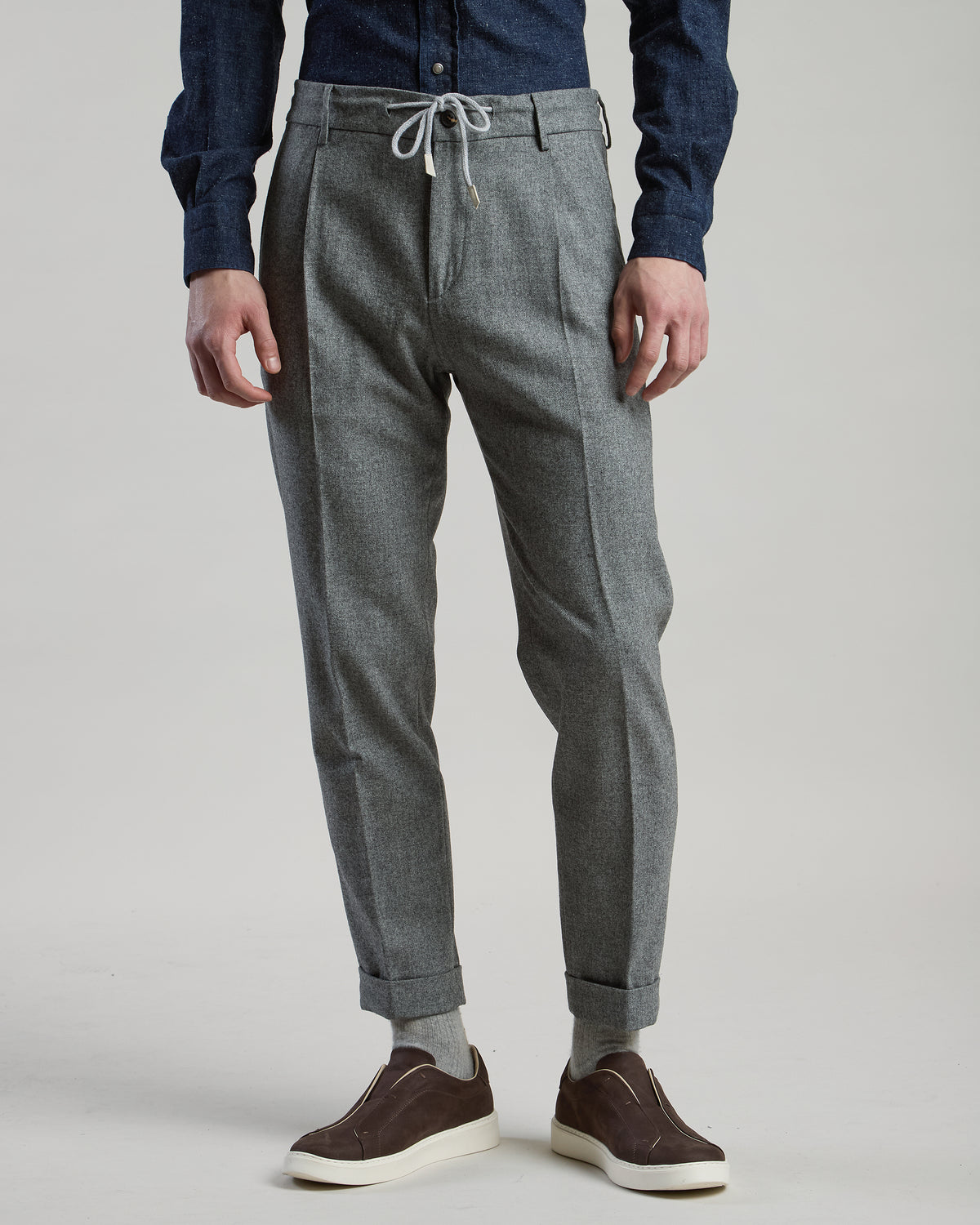 PANTALONE LANA COTONE CASHMERE