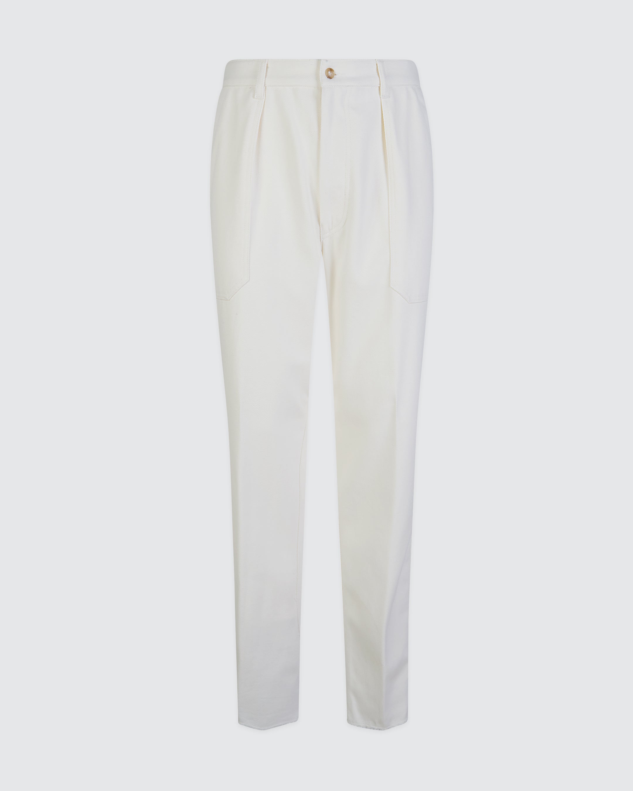 COTTON WOOL TROUSERS